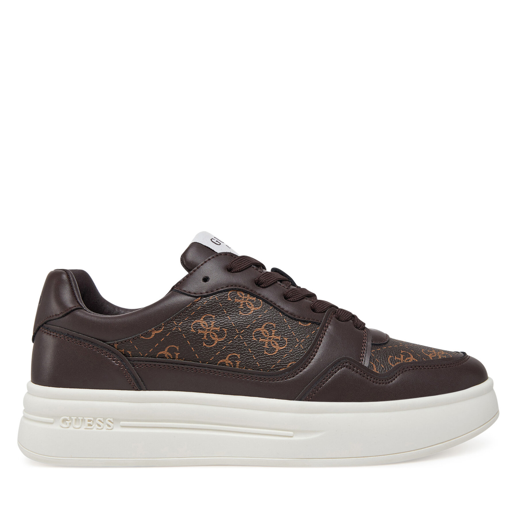 Sneakersy Guess FMJWII LEA12 Hnedá