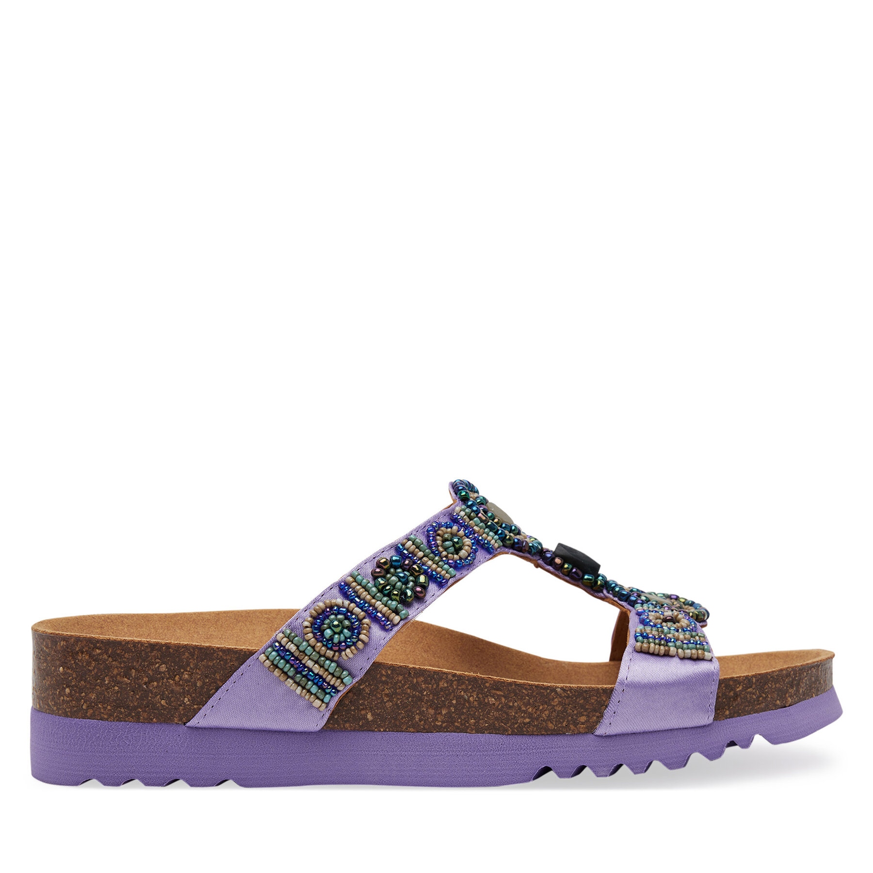 Damen Pantoletten Scholl, Schuhgröße 42, Violett, New Bogota MF26607 1033