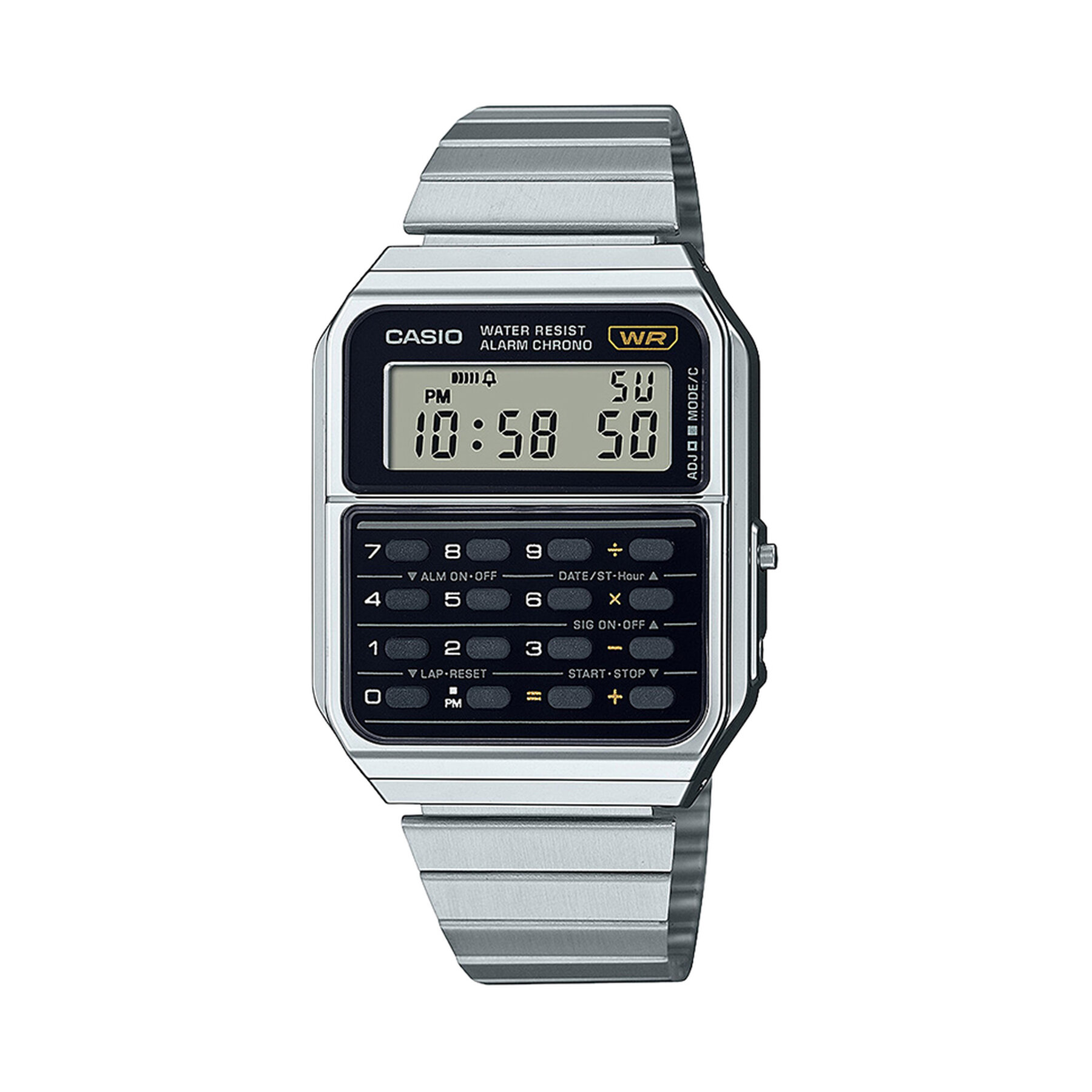 

Годинник Casio Vintage Edgy CA-500WE-1AEF Silver, Срібний