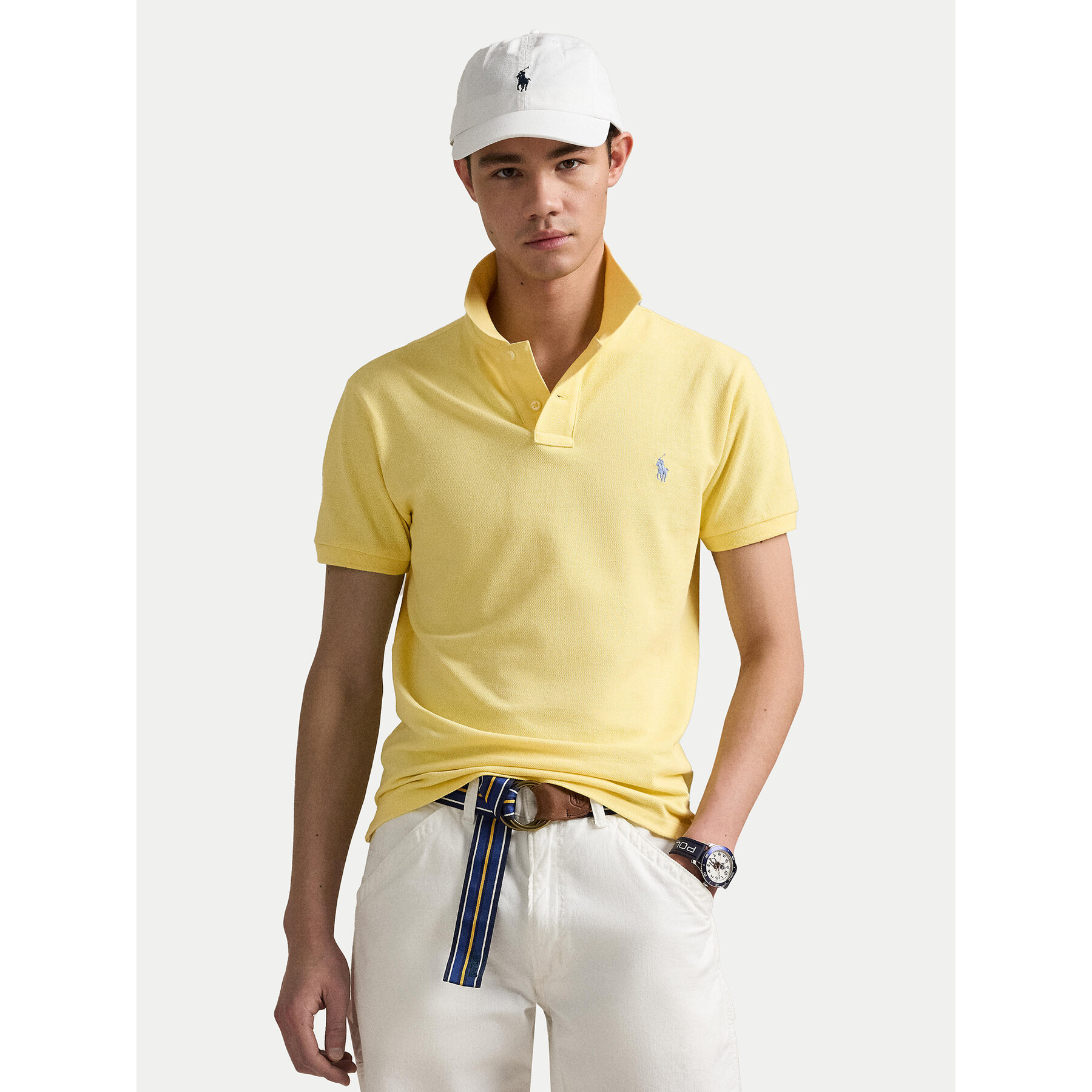 Polo Ralph Lauren Polo 710536856450 Giallo Slim Fit