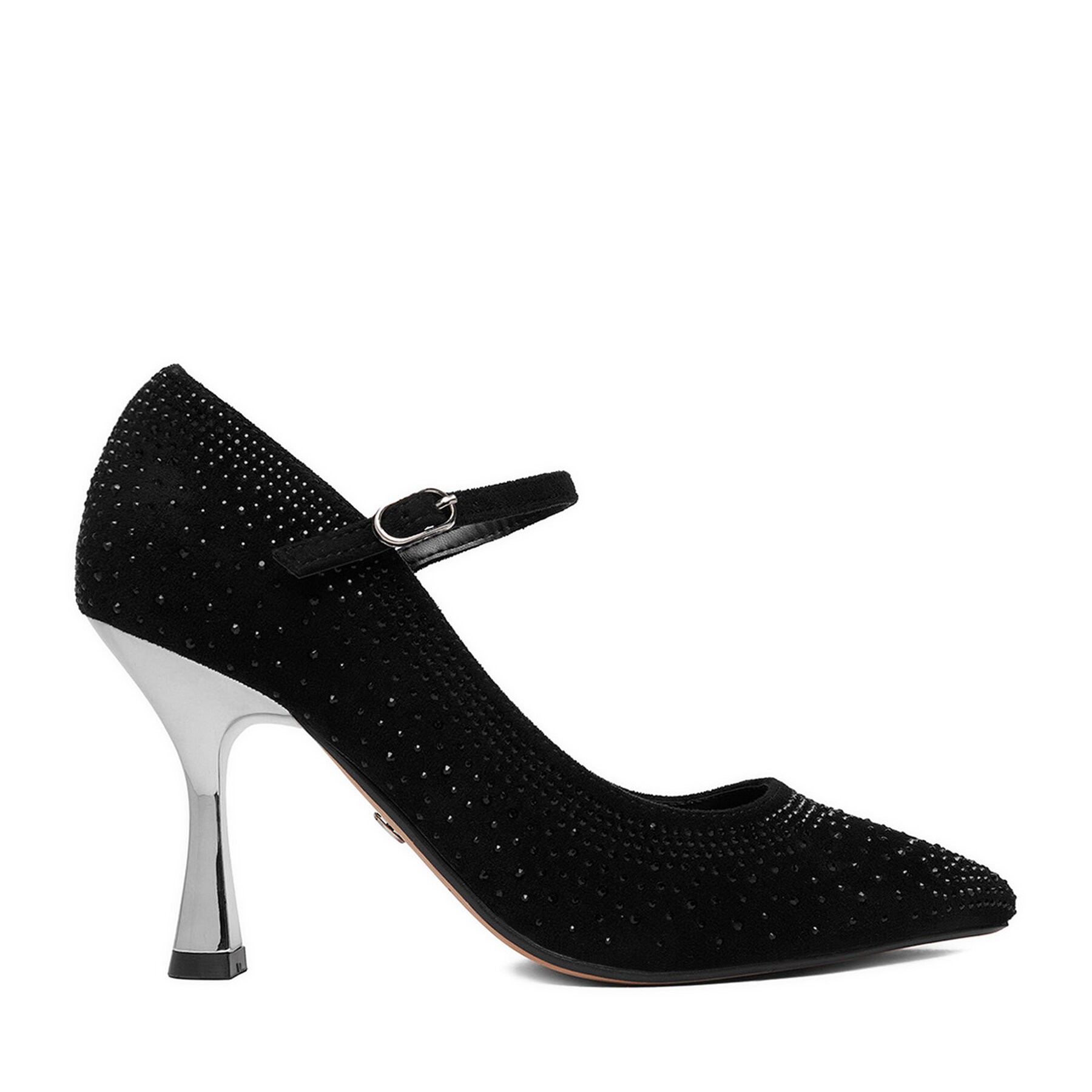 Pantofi cu toc subțire Nine West CEO-LP90858-296 Negru
