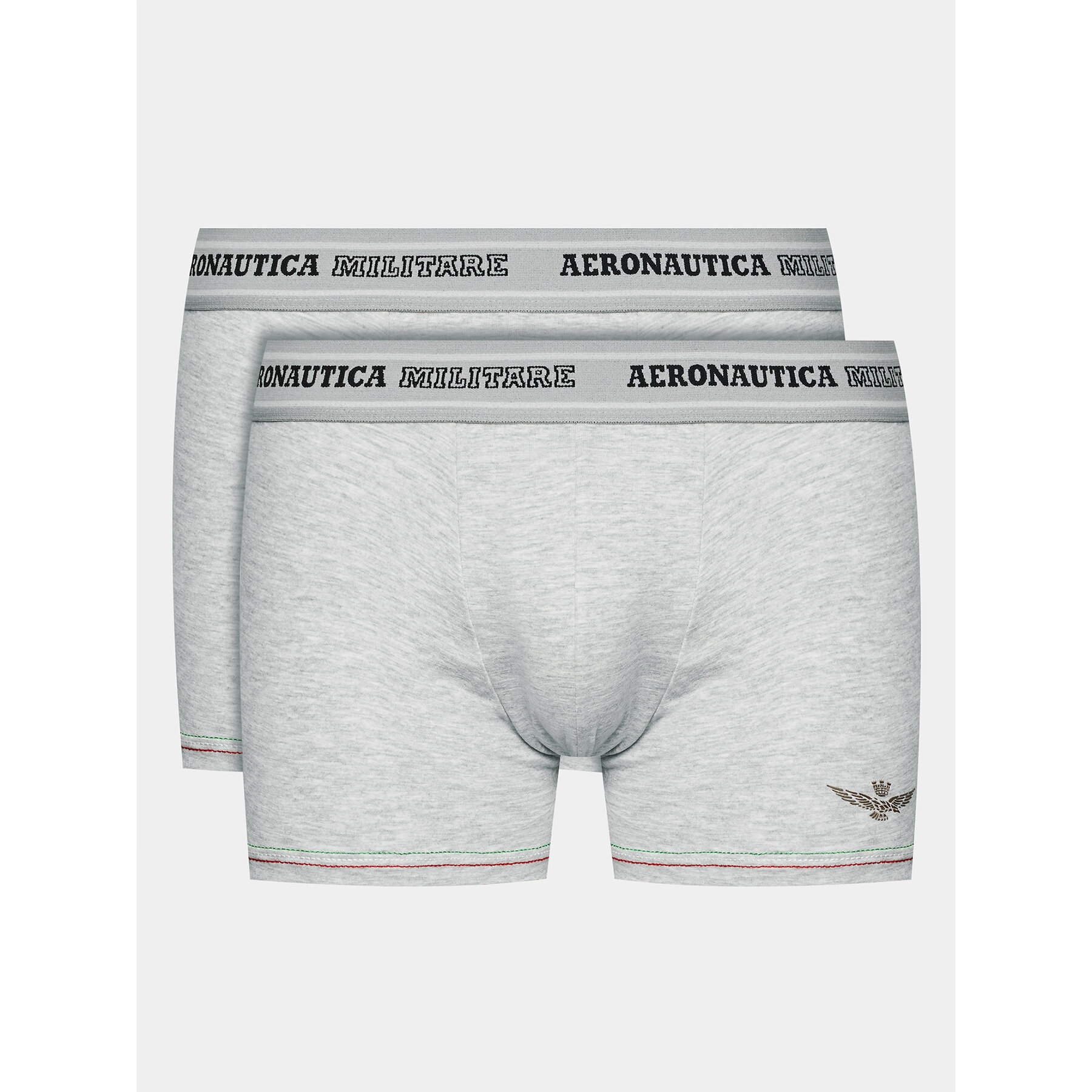 Aeronautica Militare Set di boxer AM1UBX003 Grigio