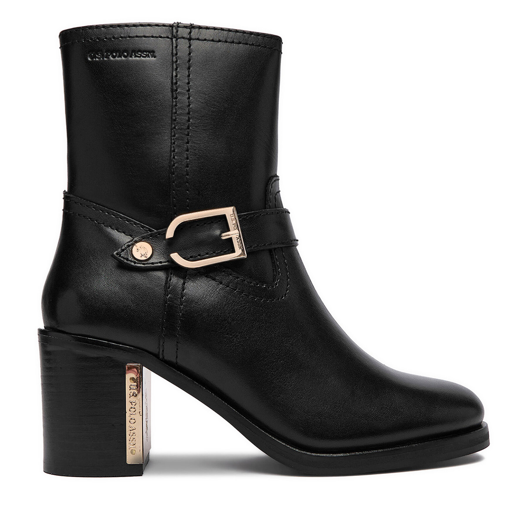 Μποτάκια U.S. Polo Assn. EO-EMPOR002W/GL1 Μαύρο