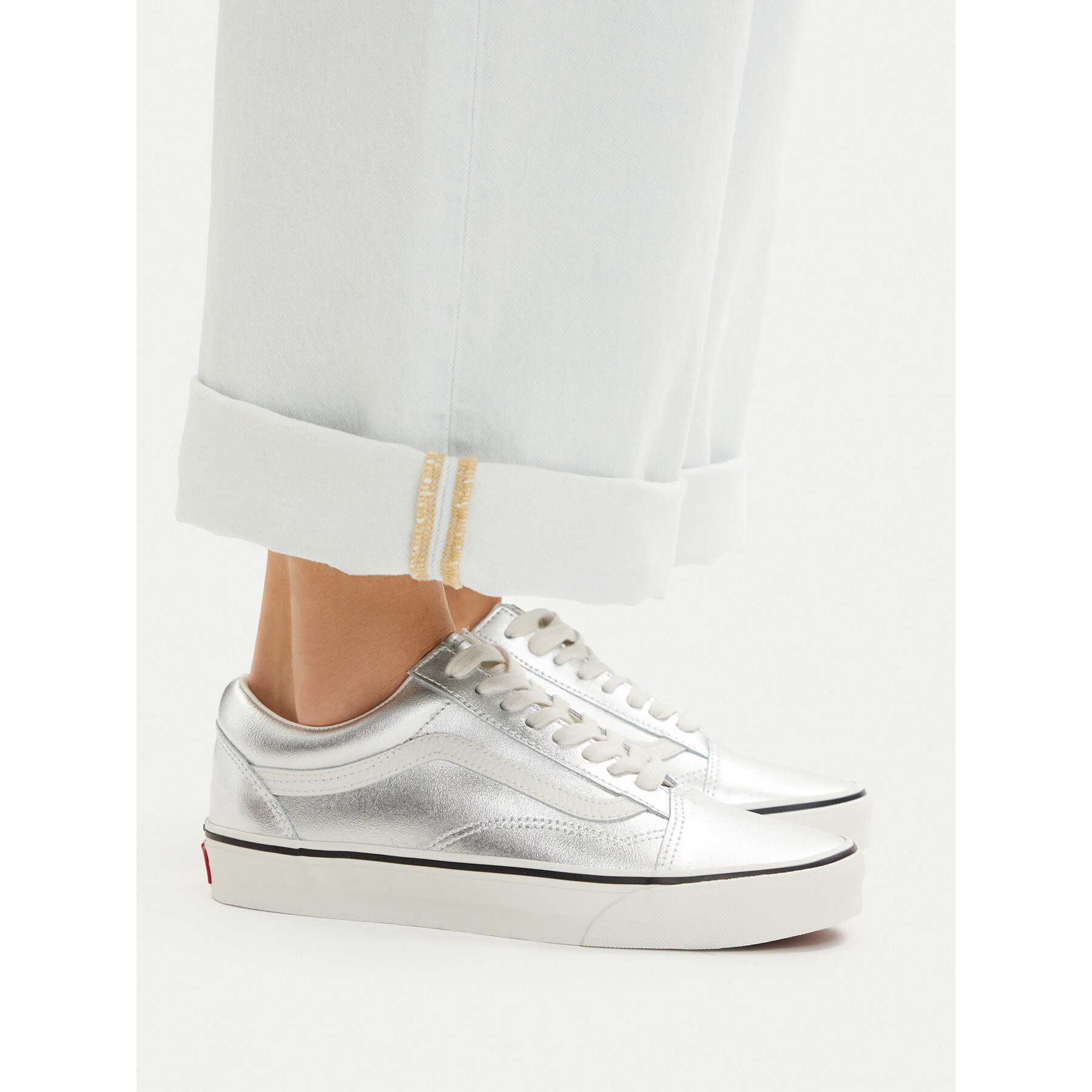 Teniși Vans Old Skool VN000E8WH271 Argintiu