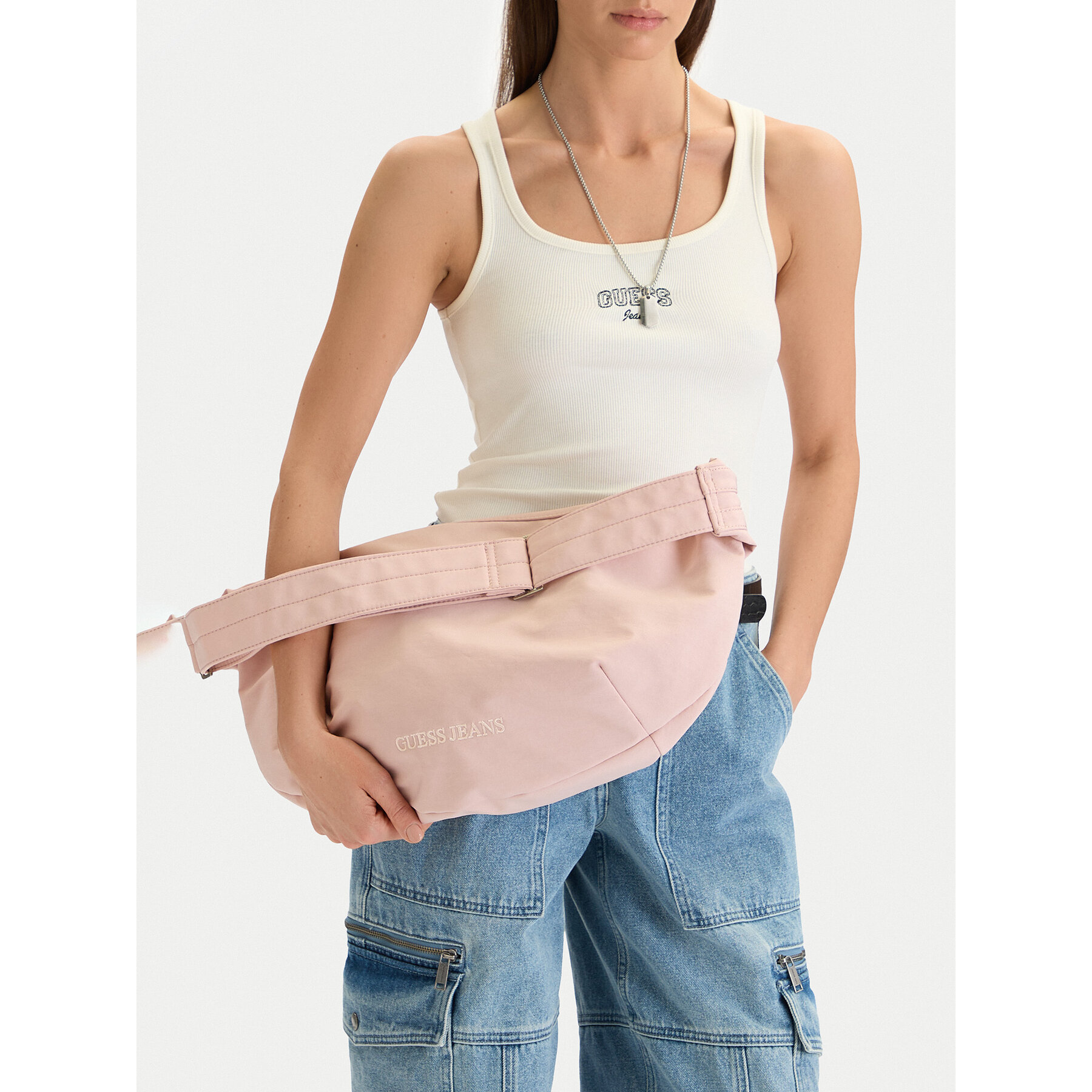 Kabelka Guess Jeans CWBEO-GUESS-M-002-09 Ružová