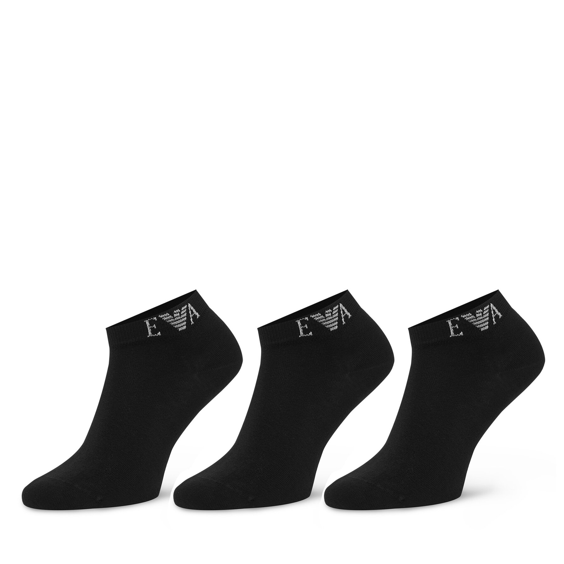 Șosete scurte EA7 Emporio Armani EM000550 AF26377 UC001 Negru