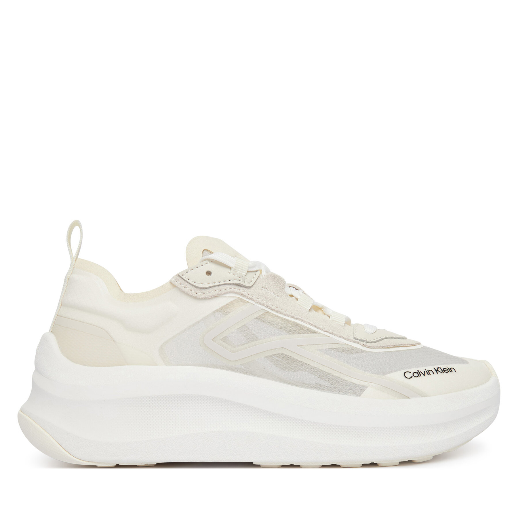 Сникърси Calvin Klein Chunky Run Ckstripe Lup Rip HW0HW03005 05Z Екрю