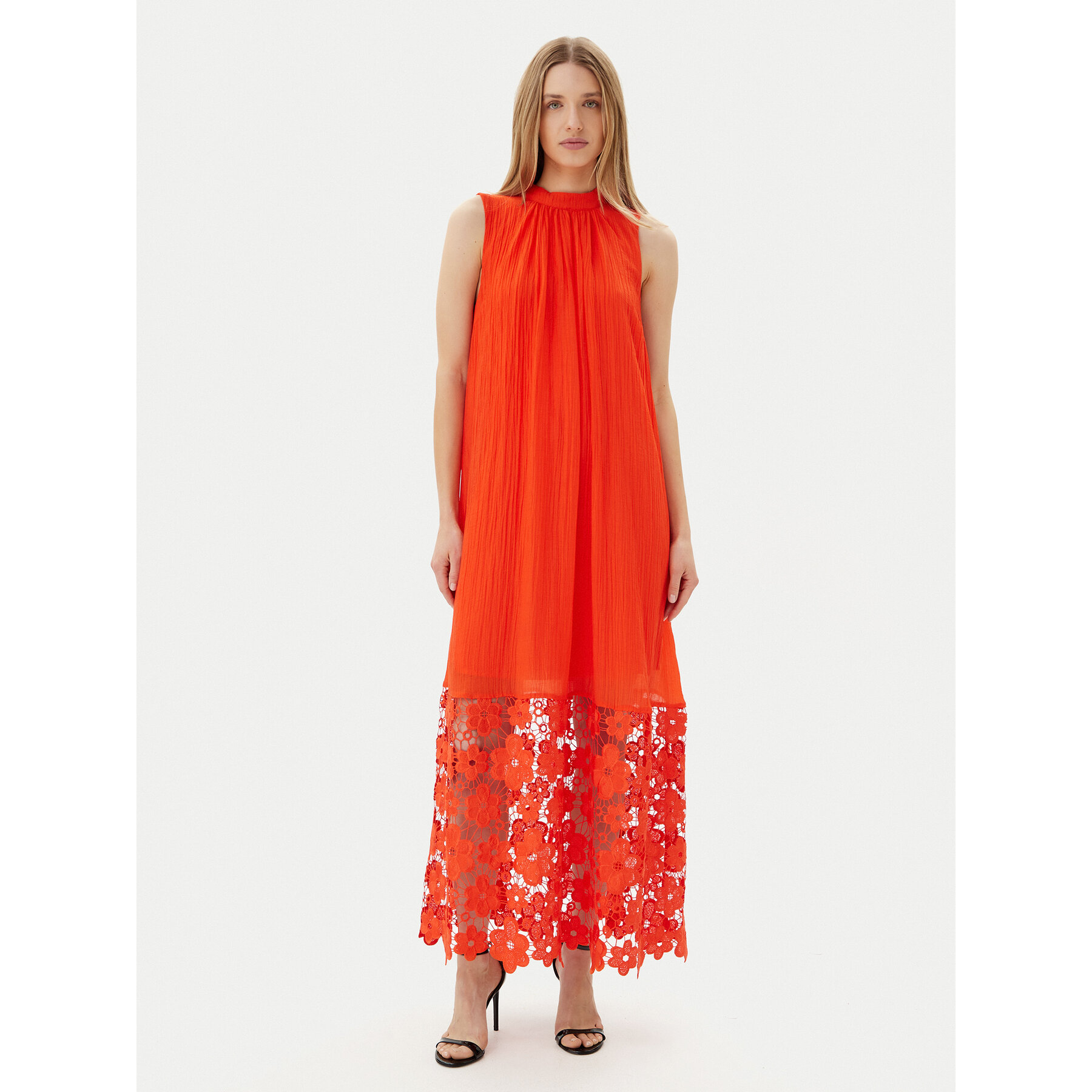 YAS Sommerkleid Twigsy 26037703 Rot Relaxed Fit