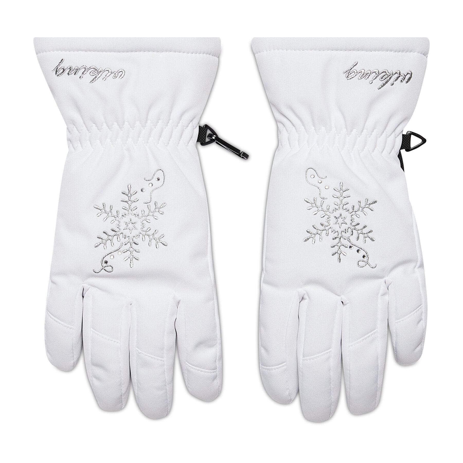 Guanti da sci Viking Aliana Gloves 113/21/3390 Bianco, Taglia 8, taglia : 8