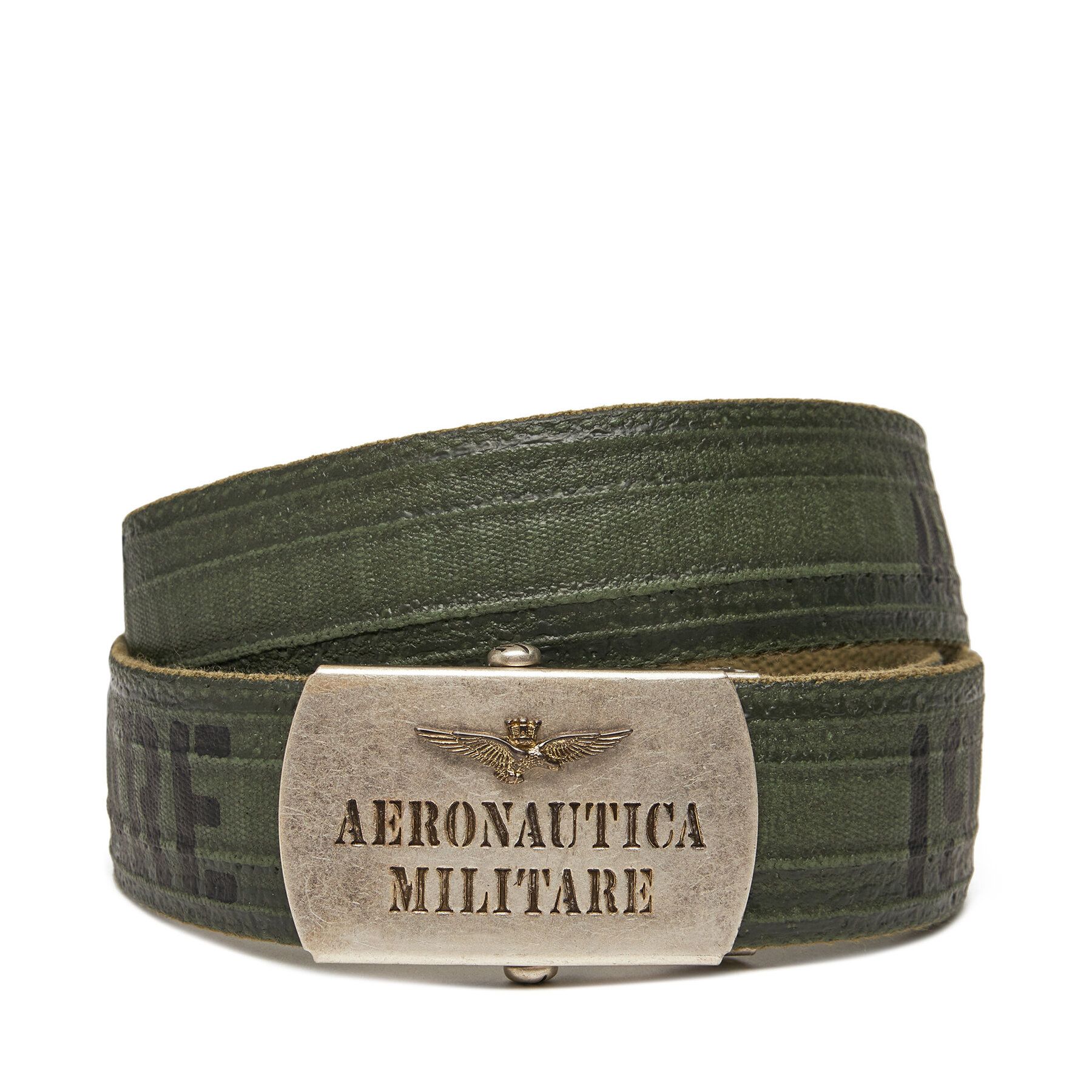Cintura da uomo Aeronautica Militare 251CI317CT3585 Verde