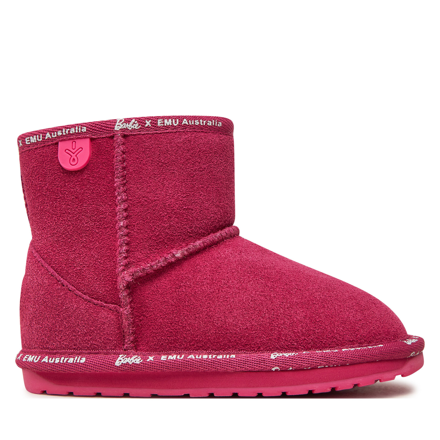 Cizme de zăpadă EMU Australia Barbie™ Wallaby Mini K13153 Roz