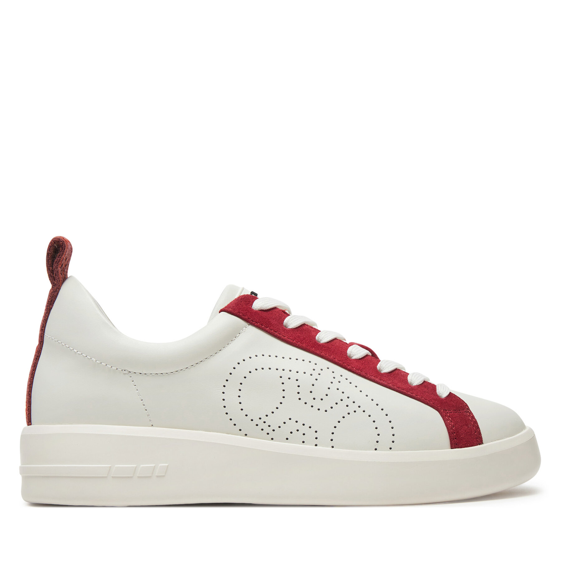 Damskie Sneakersy Coccinelle, Rozmiar 38 Écru Coccinellemonogram E4 RWR 24 01 01