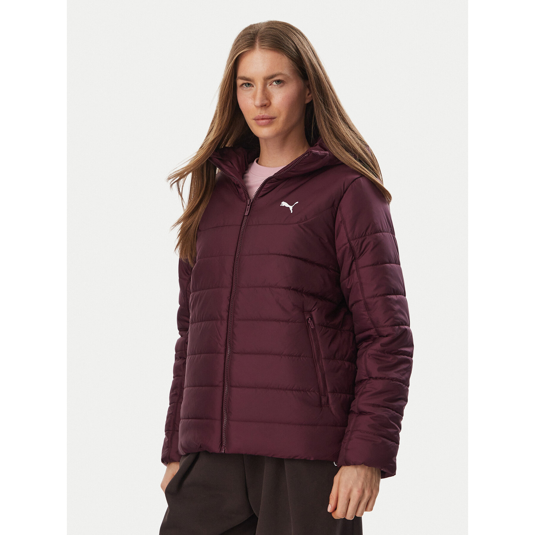 Puma Winterjacke Ess 685231 Dunkelrot Regular Fit