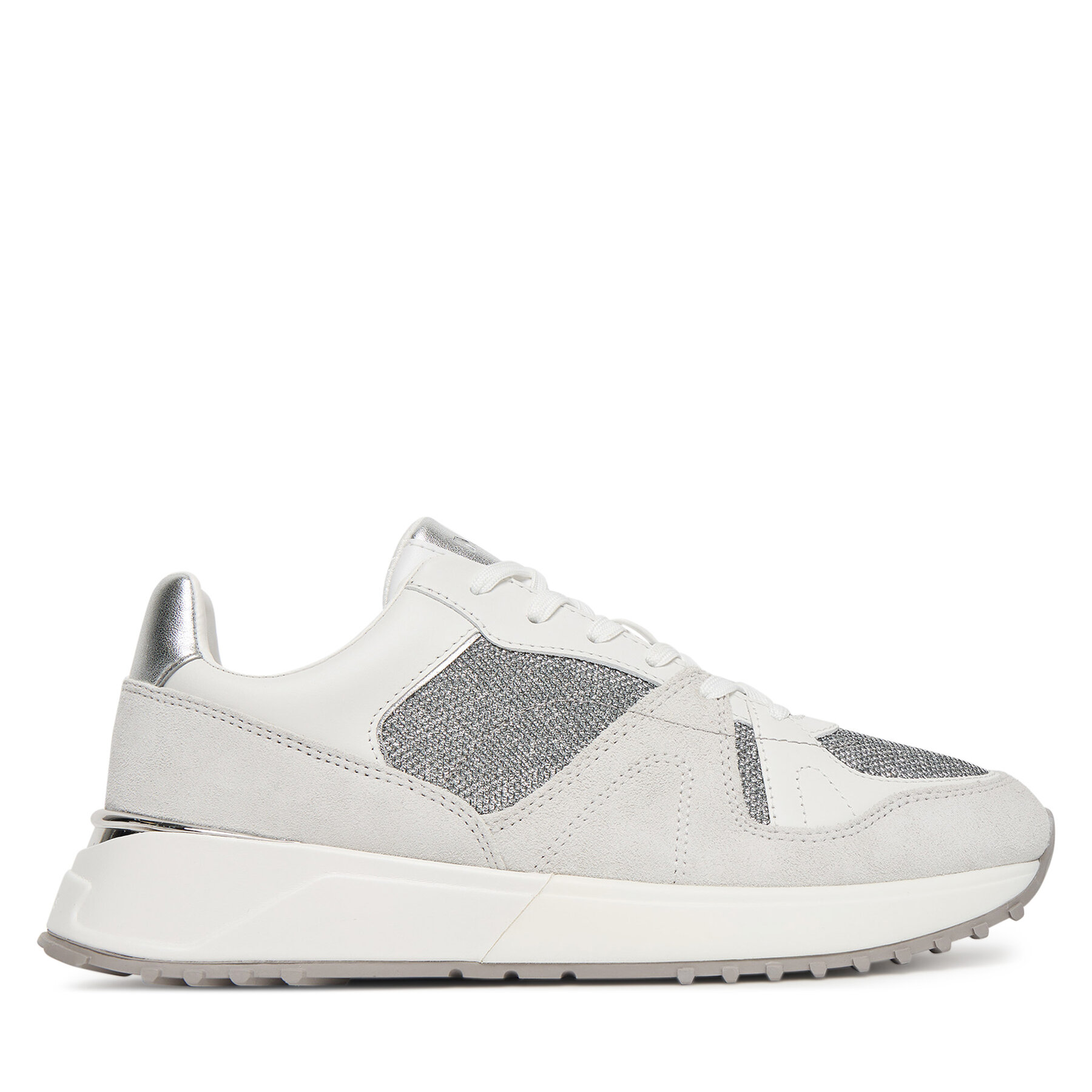 Sneakers MICHAEL Michael Kors Jaime 43T5JMFS2S Argintiu