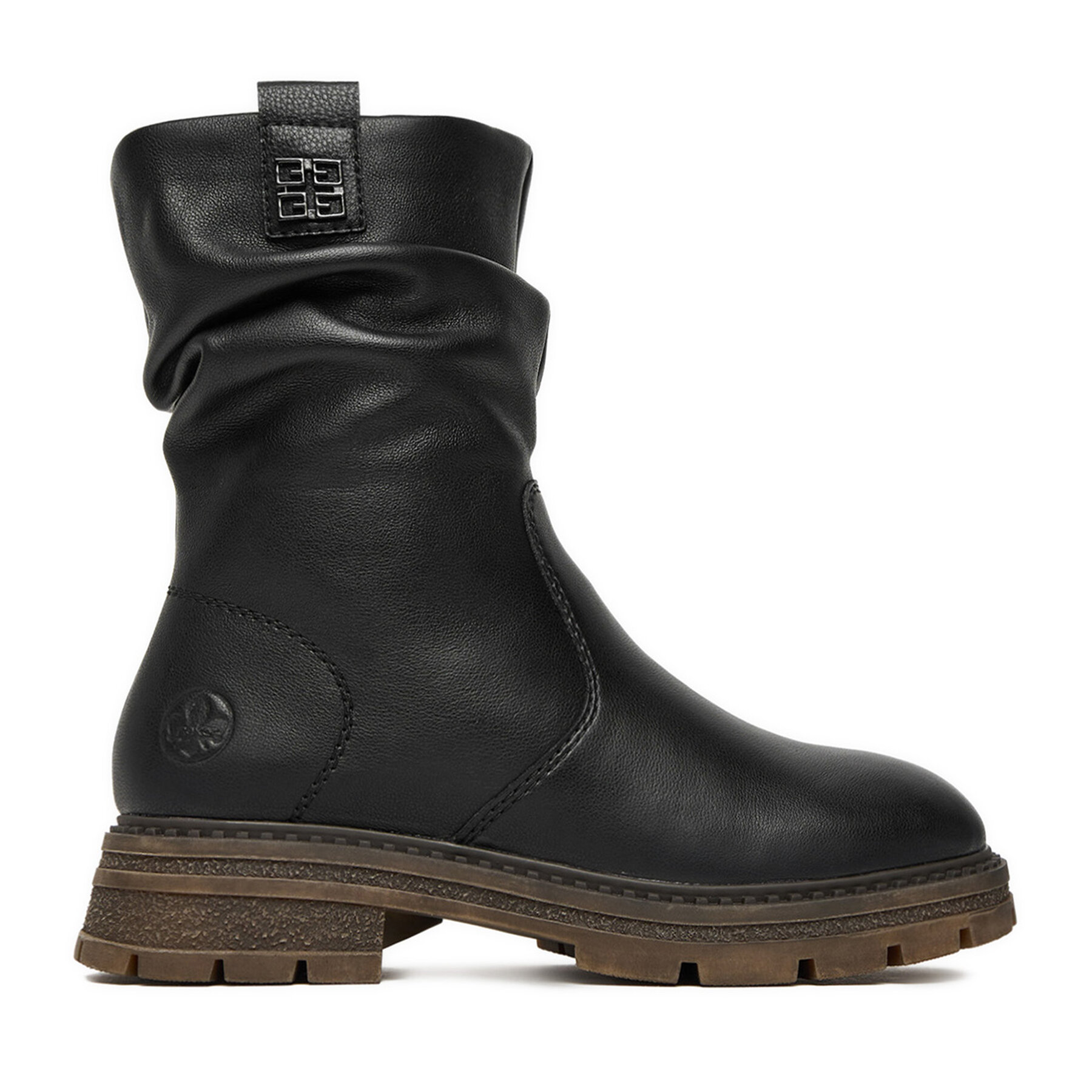 Členková obuv Rieker CEO-Z9855-00 Čierna