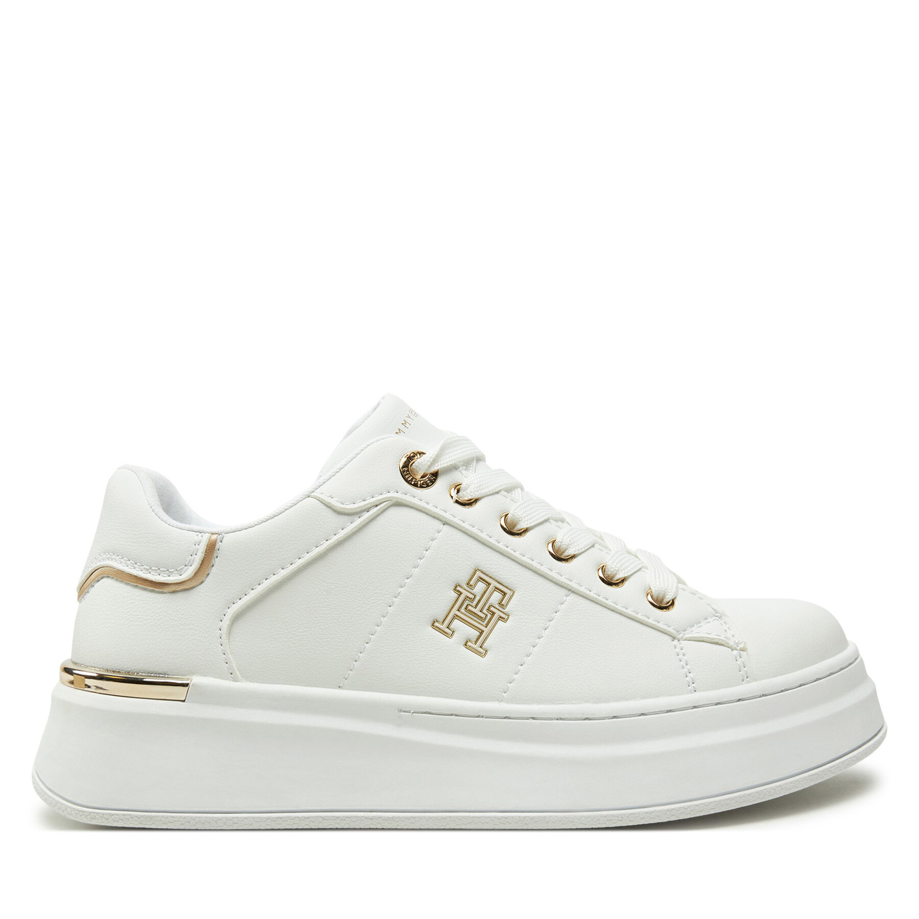 Sneakers Tommy Hilfiger Low Cut Lace-Up Sneaker T3A9-33749-1355 S Blanc