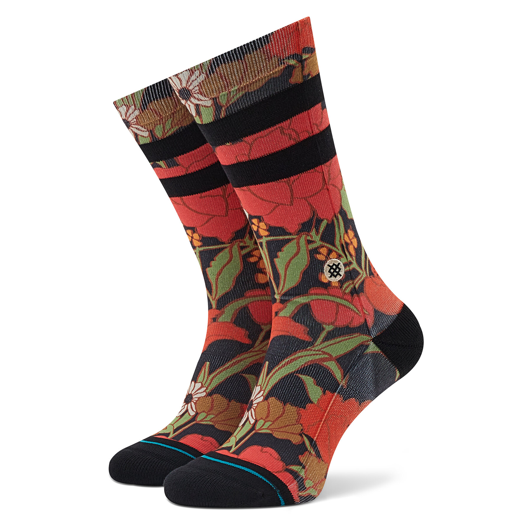 

Високі шкарпетки unisex Stance Backpetal A555C22BAC Black, Чорний
