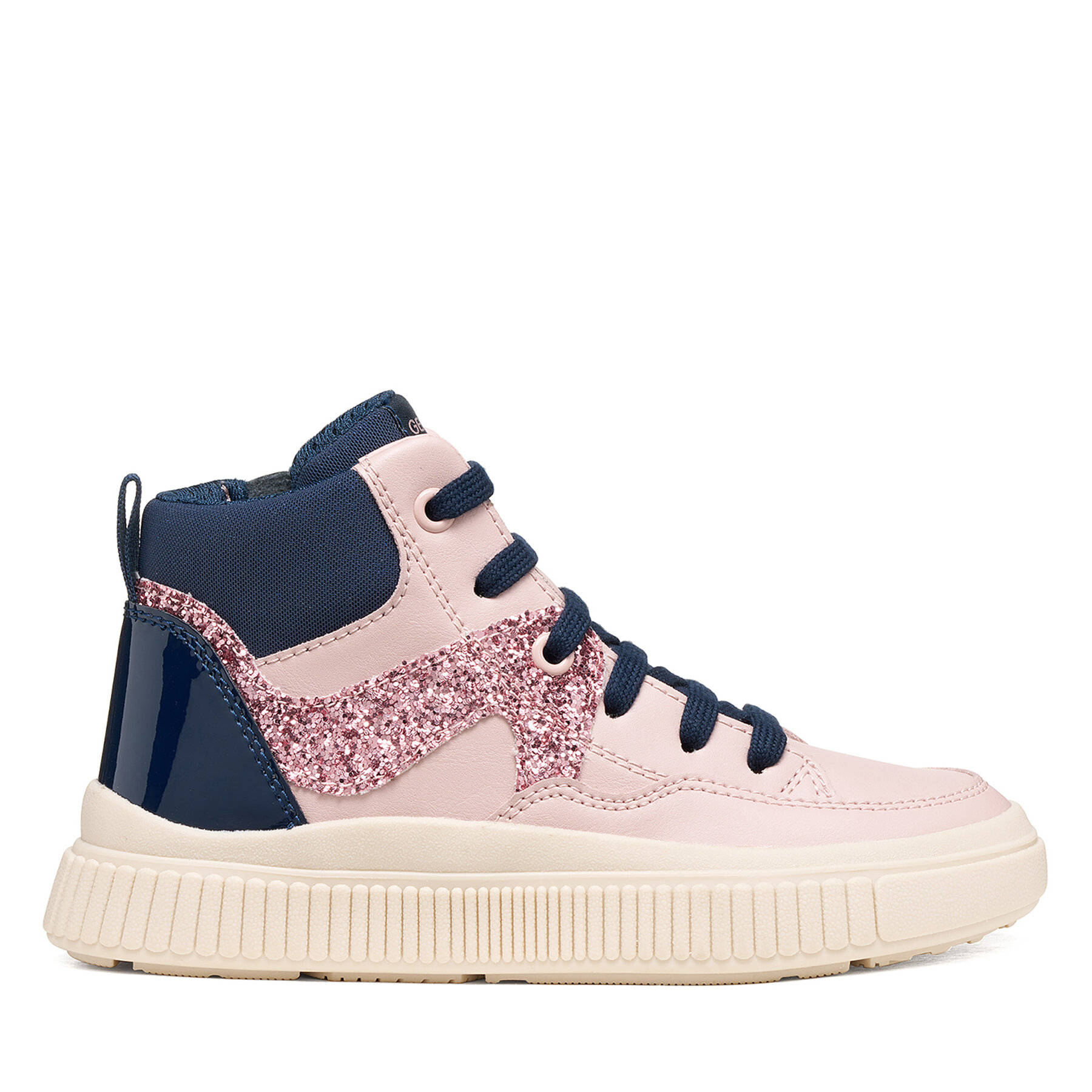 Sneakers Geox J Laquinny Girl J66M3D 05402 C8WF4 M Roz deschis