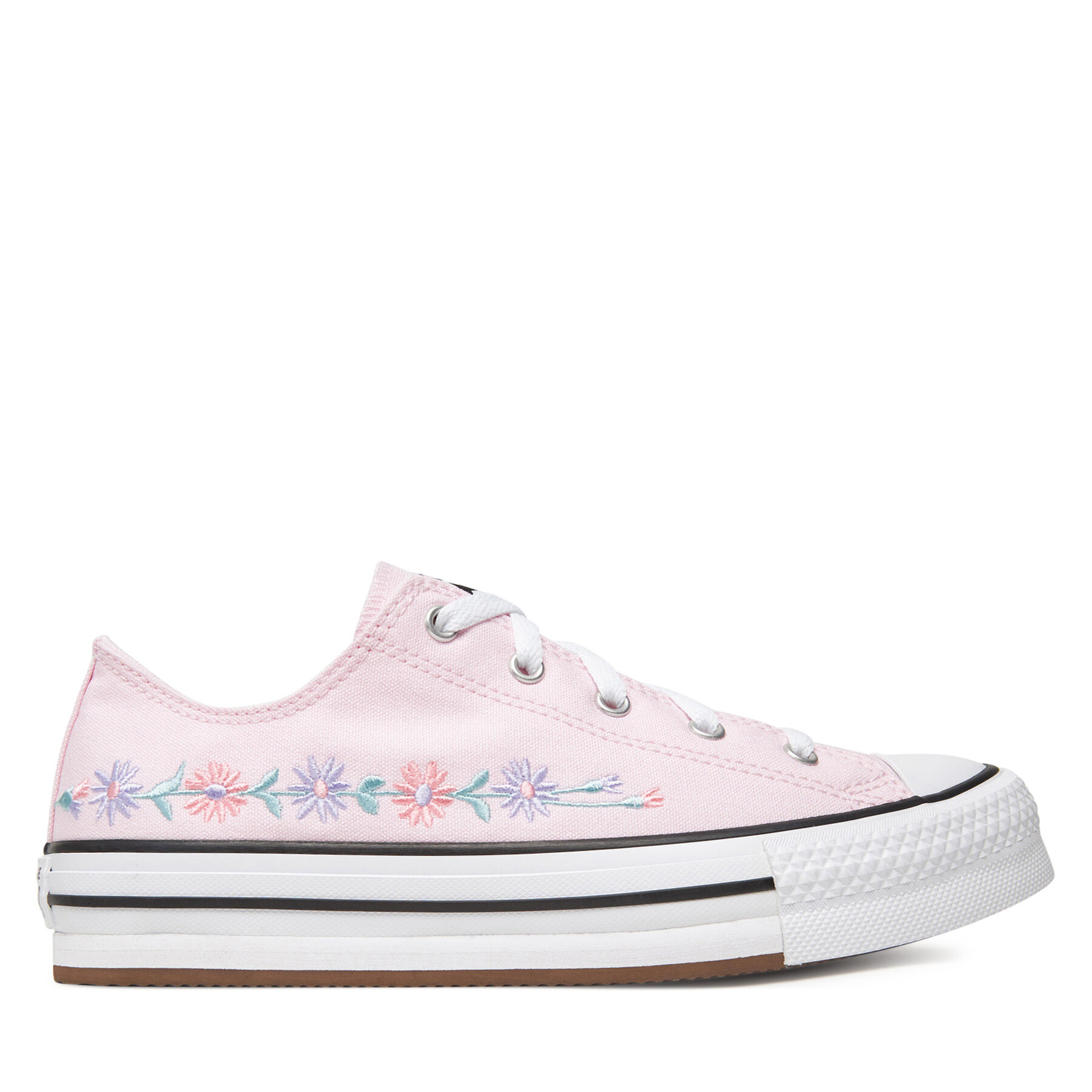 Tornacipő Converse All Star EVA Lift Platform Florals A14995C Rózsaszín
