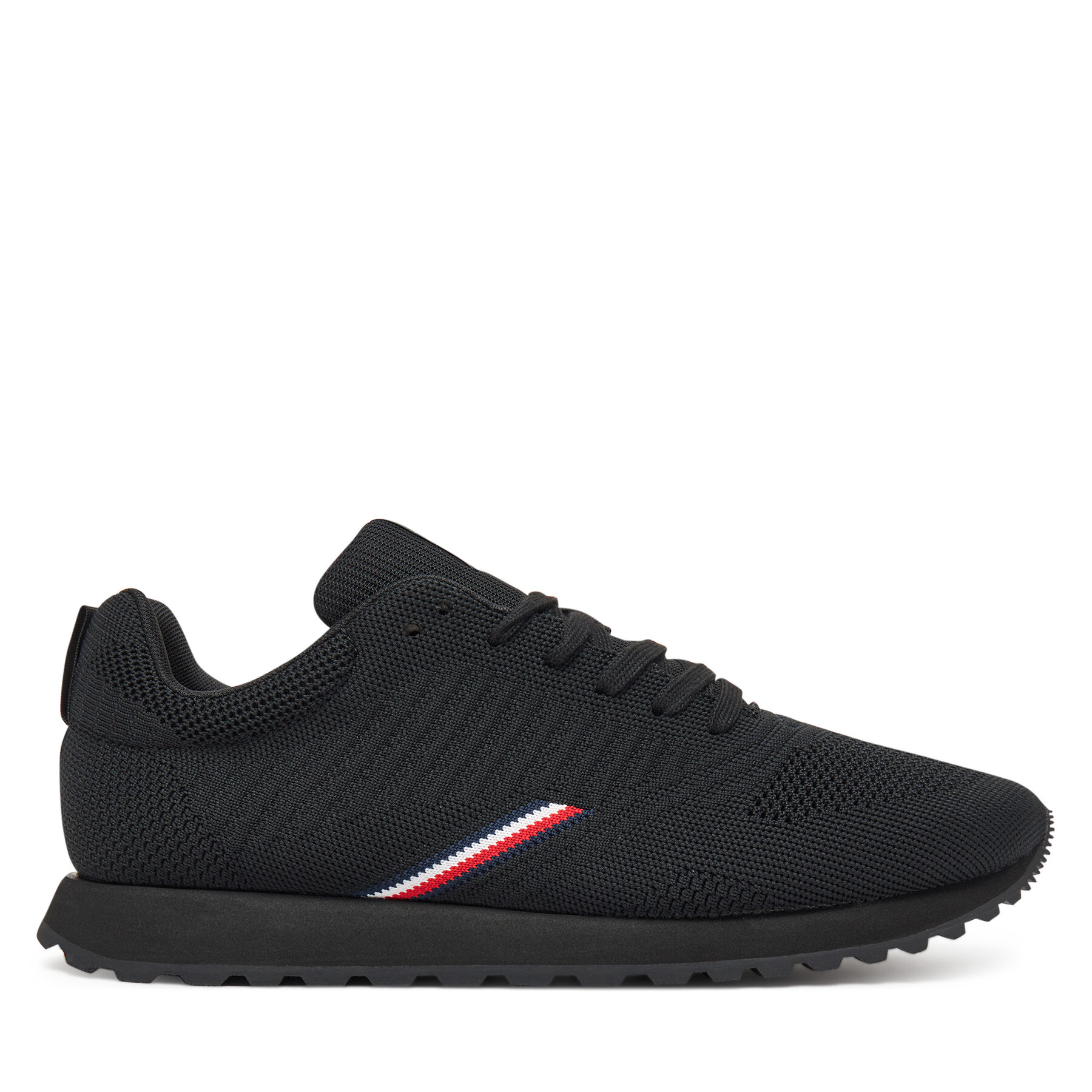 Sneakers Tommy Hilfiger New Runner Eva Corpo Knit FM0FM05648 Negru