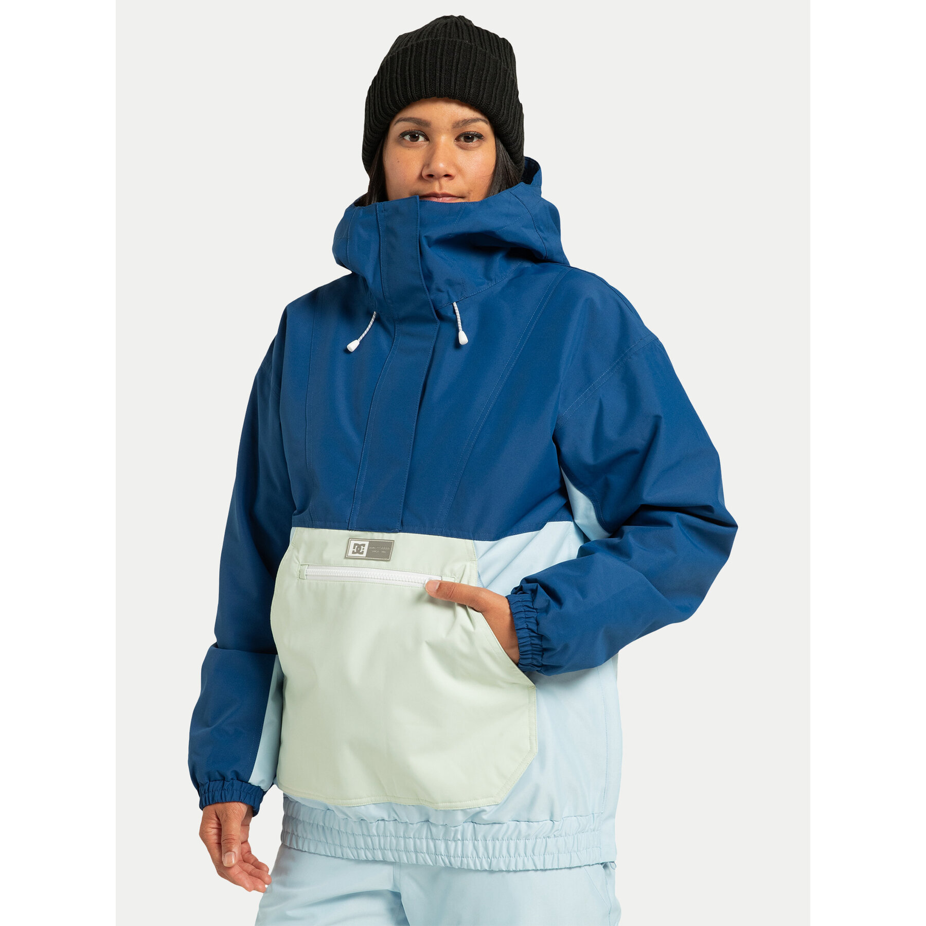 DC Shoes Snowboardjacke Chalet Anorak ADJTJ03053 Blau Regular Fit
