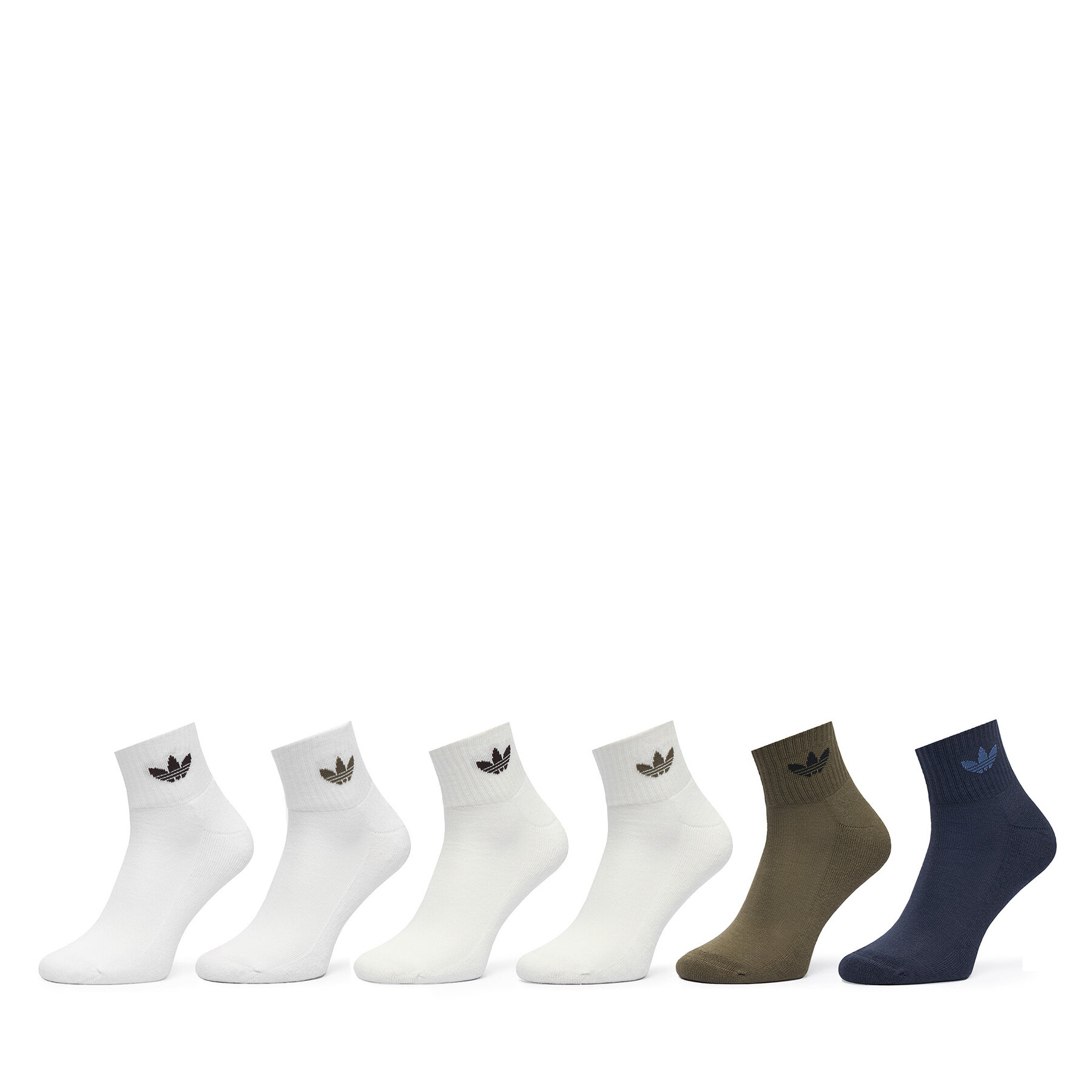 Duge čarape adidas Mid Ankle Socks 6 Pairs KQ9070 Šarena