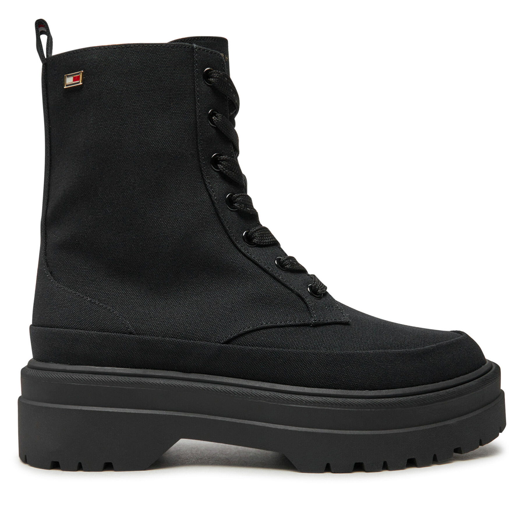 Ghete Tommy Hilfiger FW0FW08200 Negru