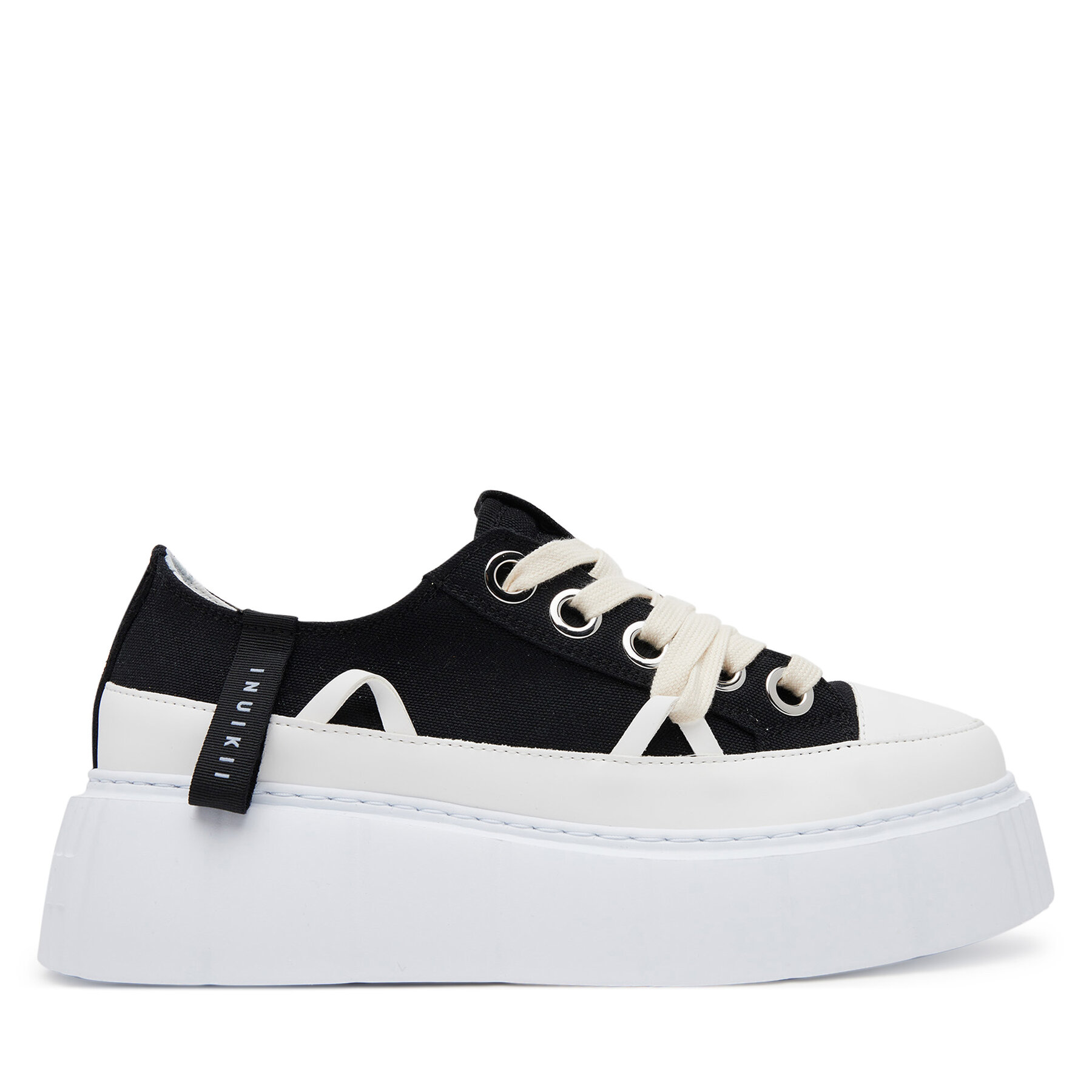 Кецове Inuikii Matilda Canvas Low 30102-025 Черен