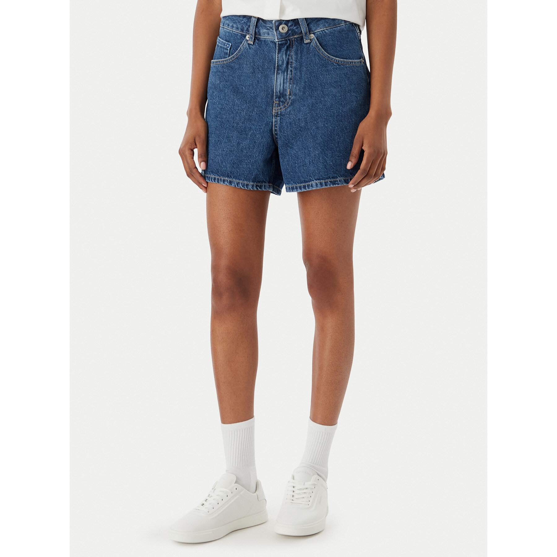 Karl Lagerfeld Jeans Jeansshorts B2W10067 Blau Straight Fit