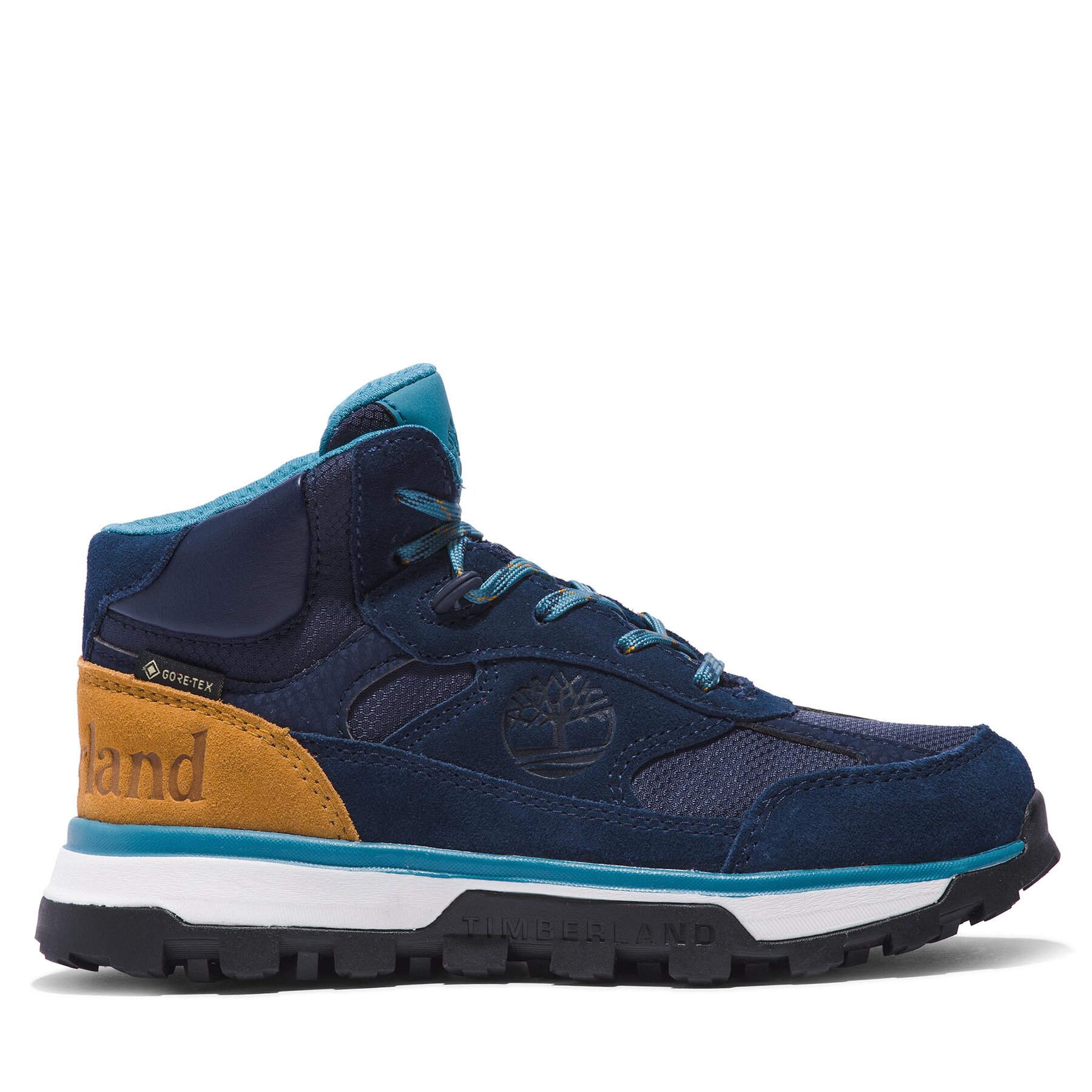 Dziecięce Trzewiki Timberland, Rozmiar 31 Granatowy Trail Trekker Mid Gtx GORE-TEX TB0A67H40191