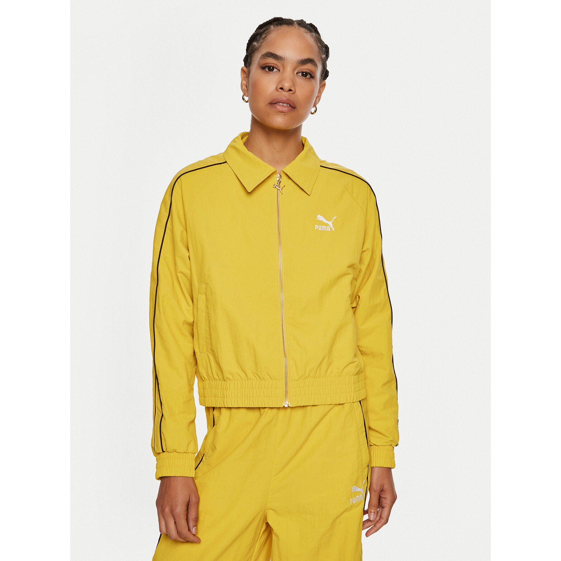 Puma Übergangsjacke Play Loud T7 626806 Gelb Regular Fit