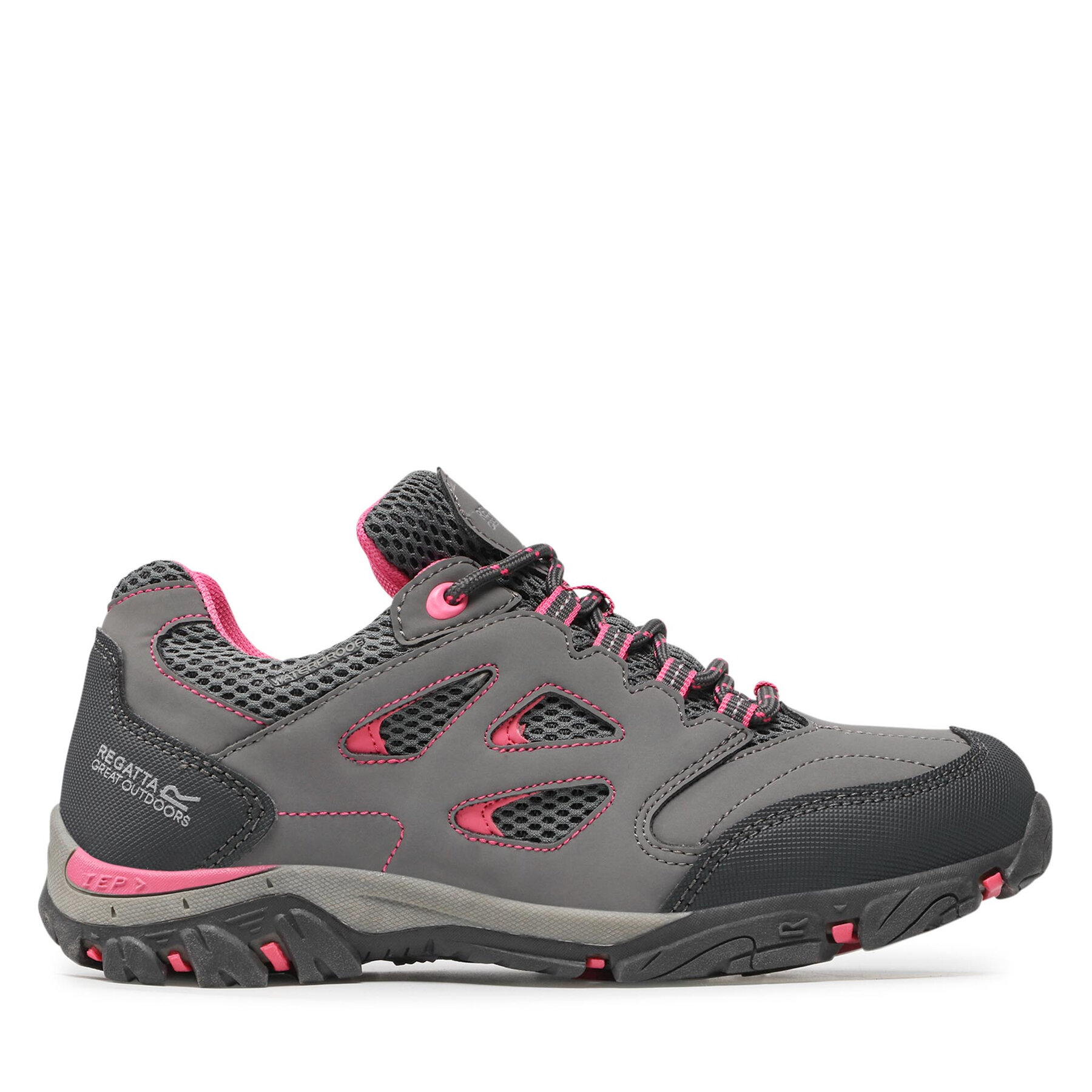 Scarpe da trekking Regatta Holcombe Iep Low Jnr RKF572 Grigio
