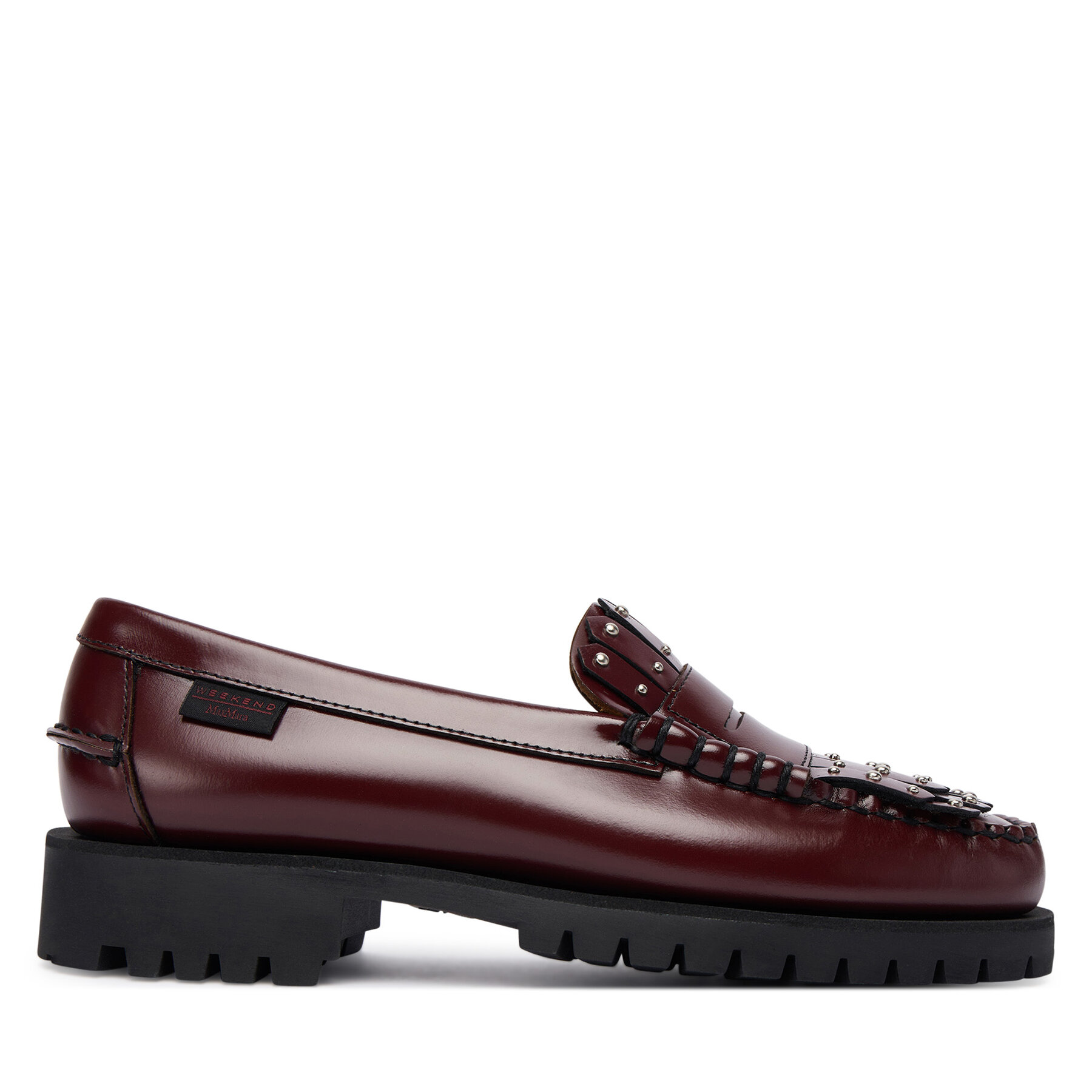 Loaferek Weekend Max Mara Weekendanlug 2525526015670 Bordó