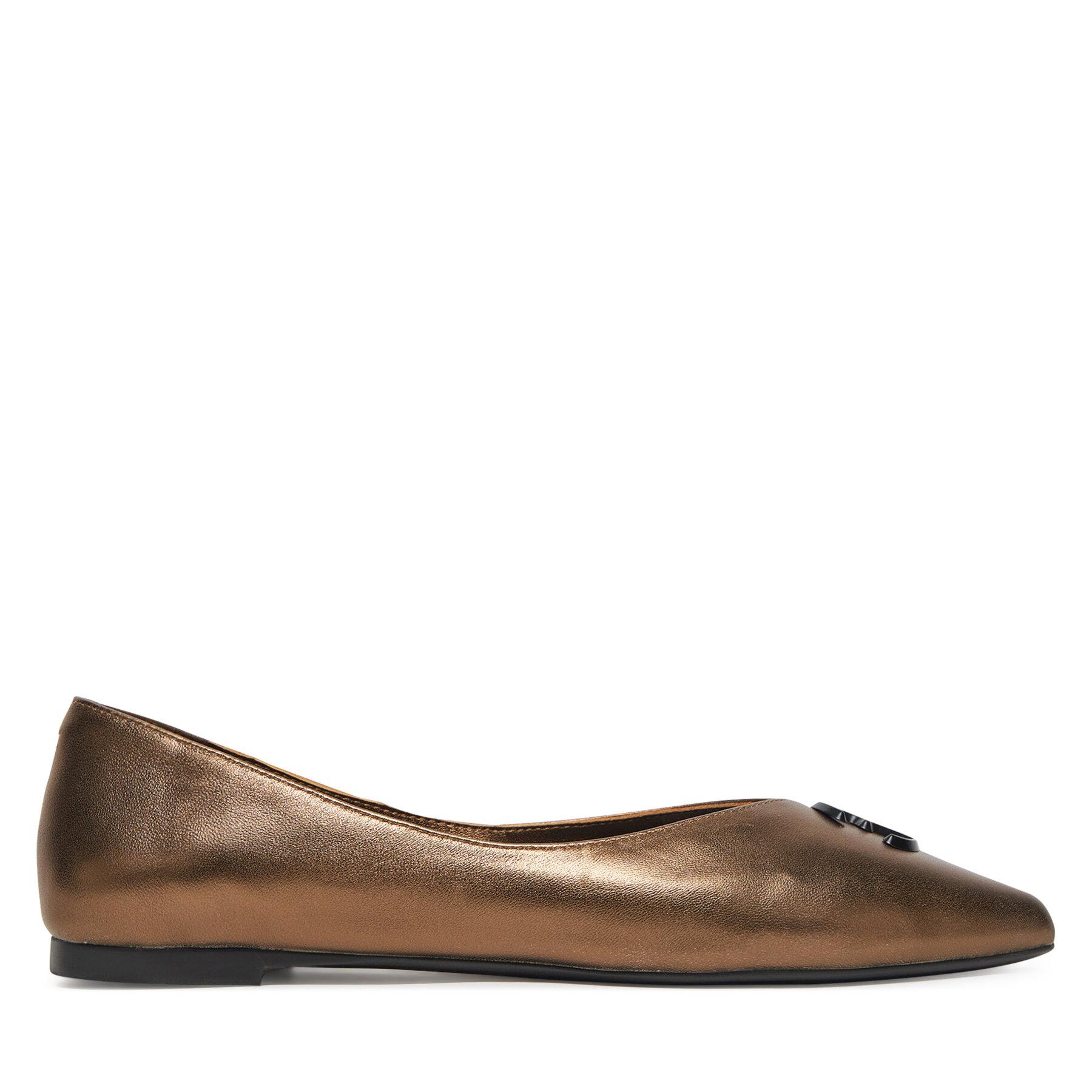 Damen Ballerinas Eva Minge, Schuhgröße 39, Goldfarben, LEILA-SLT14086-1