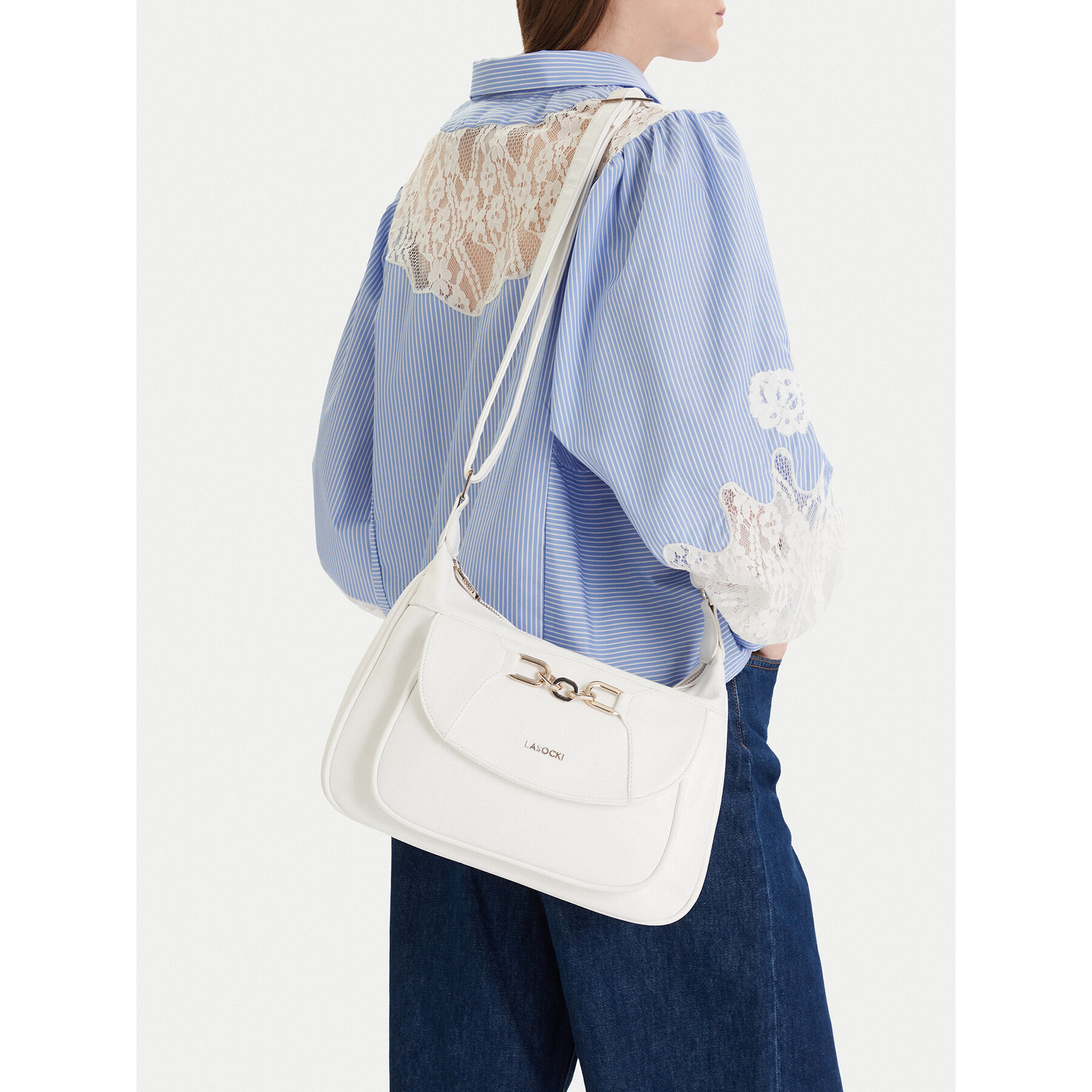 Geantă Lasocki CEO-LSK-L-016-09 Alb