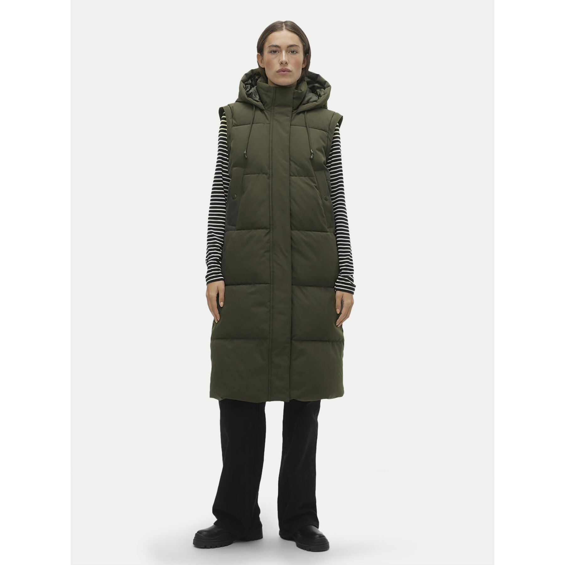 Vero Moda Winterjacke Margaret 10299498 Grau Regular Fit