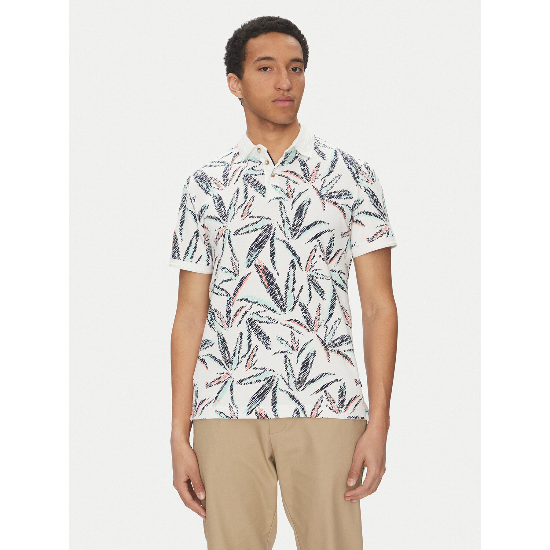 Tom Tailor Tom Tailor Polo 1045706 Λευκό Regular Fit