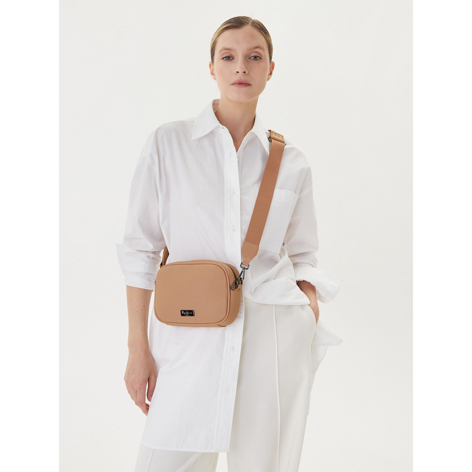 Geantă Pepe Jeans Georgina PL0300039 Bej