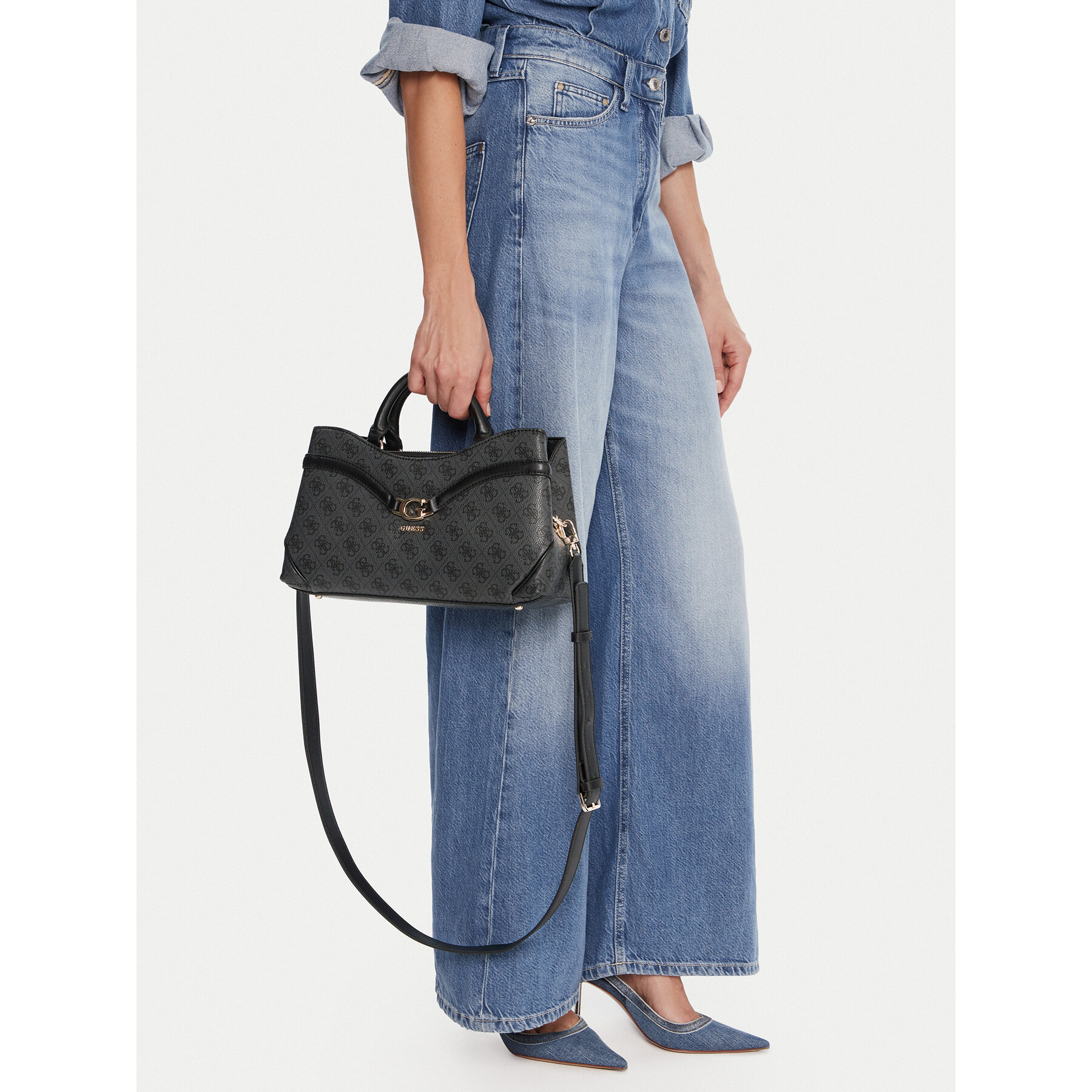 Geantă Guess Dea HWSG79 93060 Gri