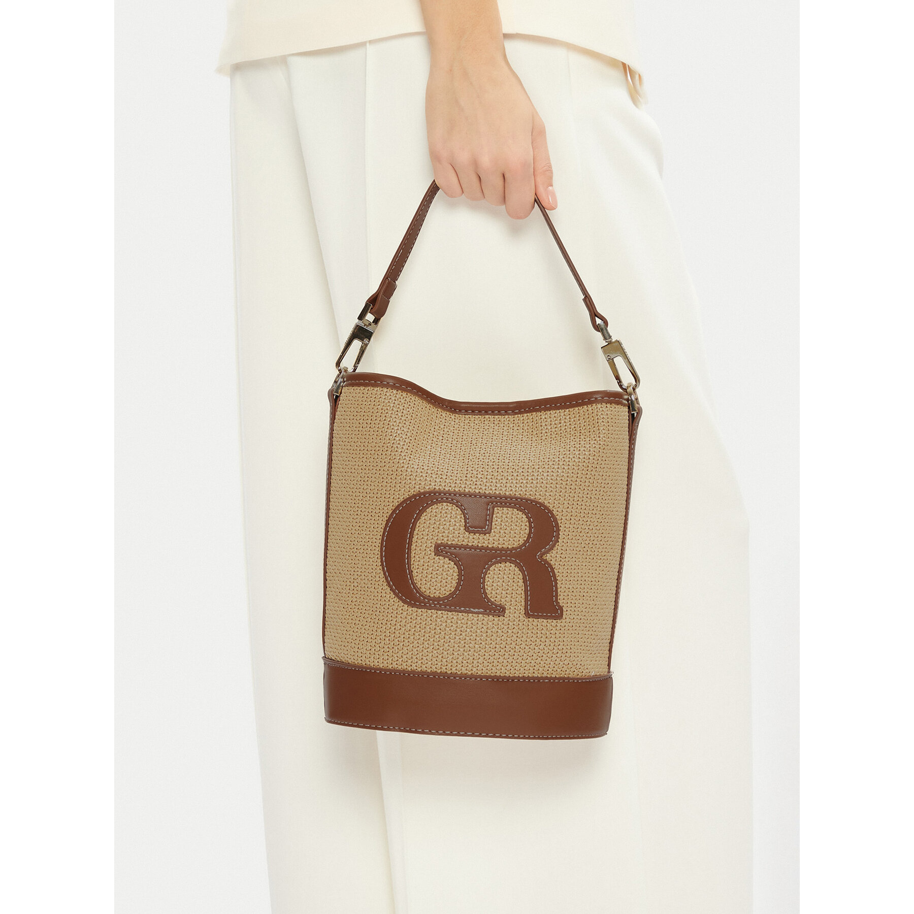 Borsetta Gino Rossi RCI9753. Marrone