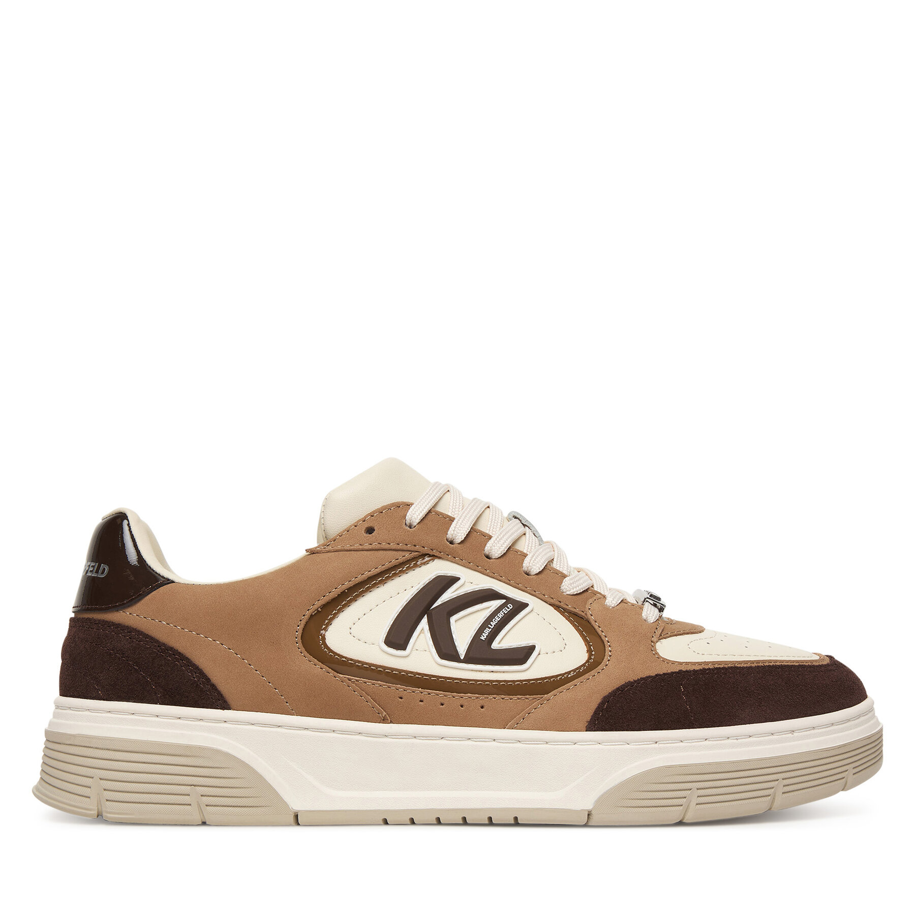 Superge KARL LAGERFELD Kourtney KL53026 Rjava
