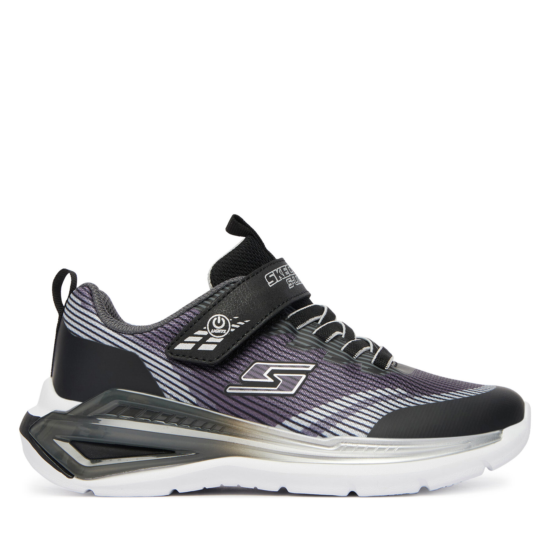Tenisice Skechers S Lights: Tri-Namics 2.0 401661L/BKSL Crna