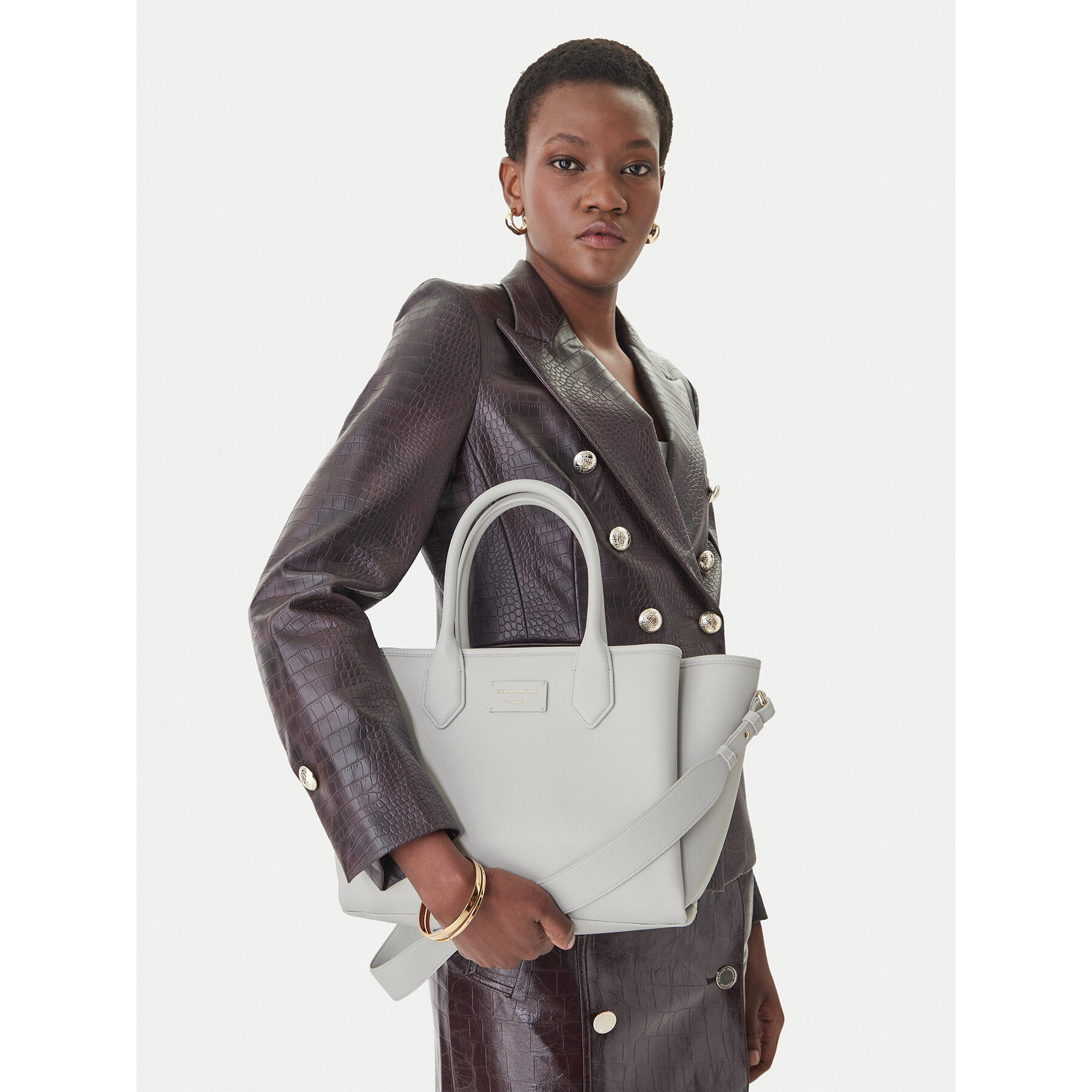 Ročna torba Emporio Armani EW002329 AF17799 M1347 Bela