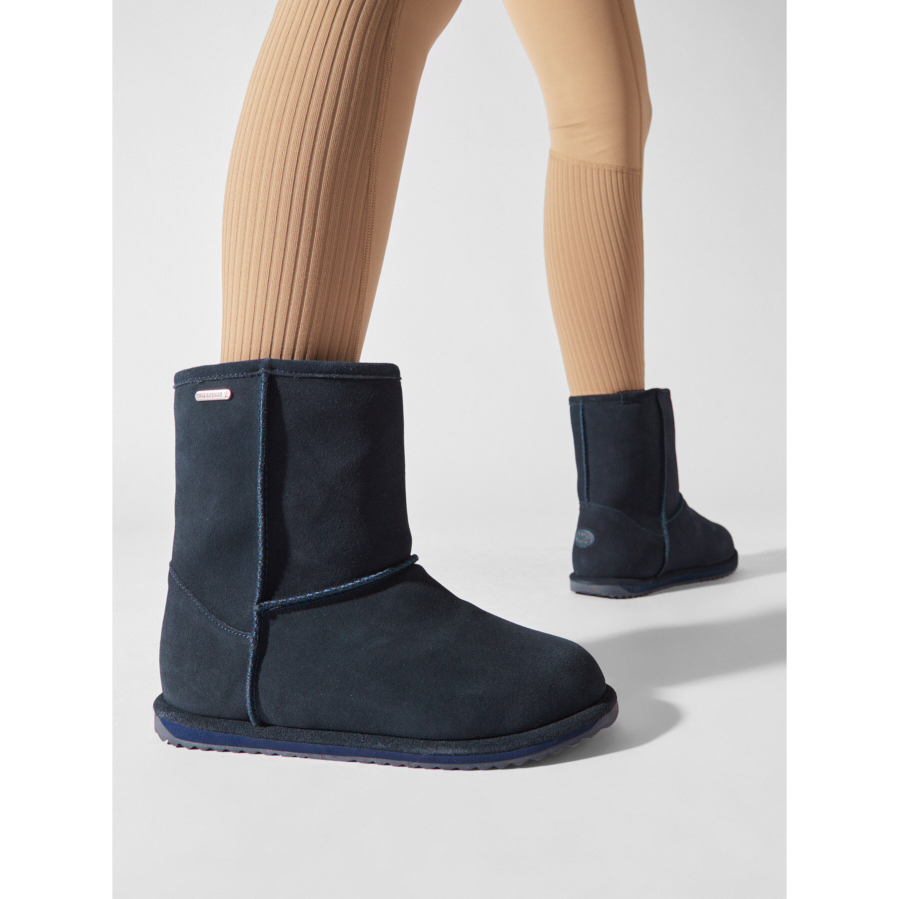 Čizme za snijeg EMU Australia Brumby Lo Teens T10773 Tamnoplava
