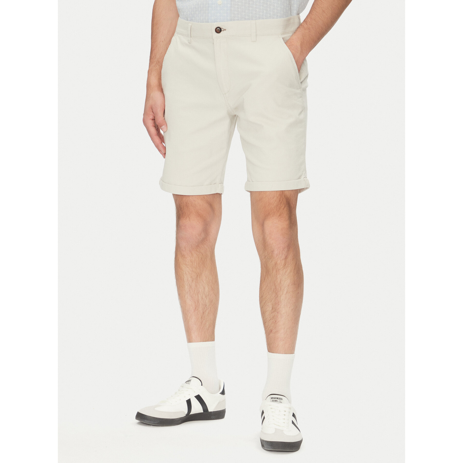 Jack & Jones Stoffshorts Fury 12206889 Beige Regular Fit