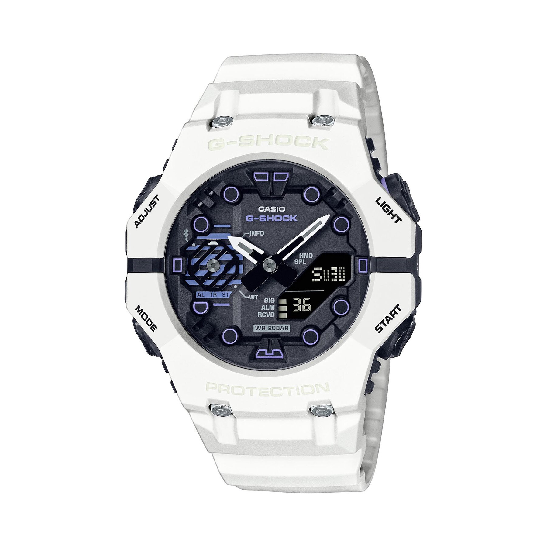

Годинник G-Shock GA-B001SF-7AER White/White, Білий