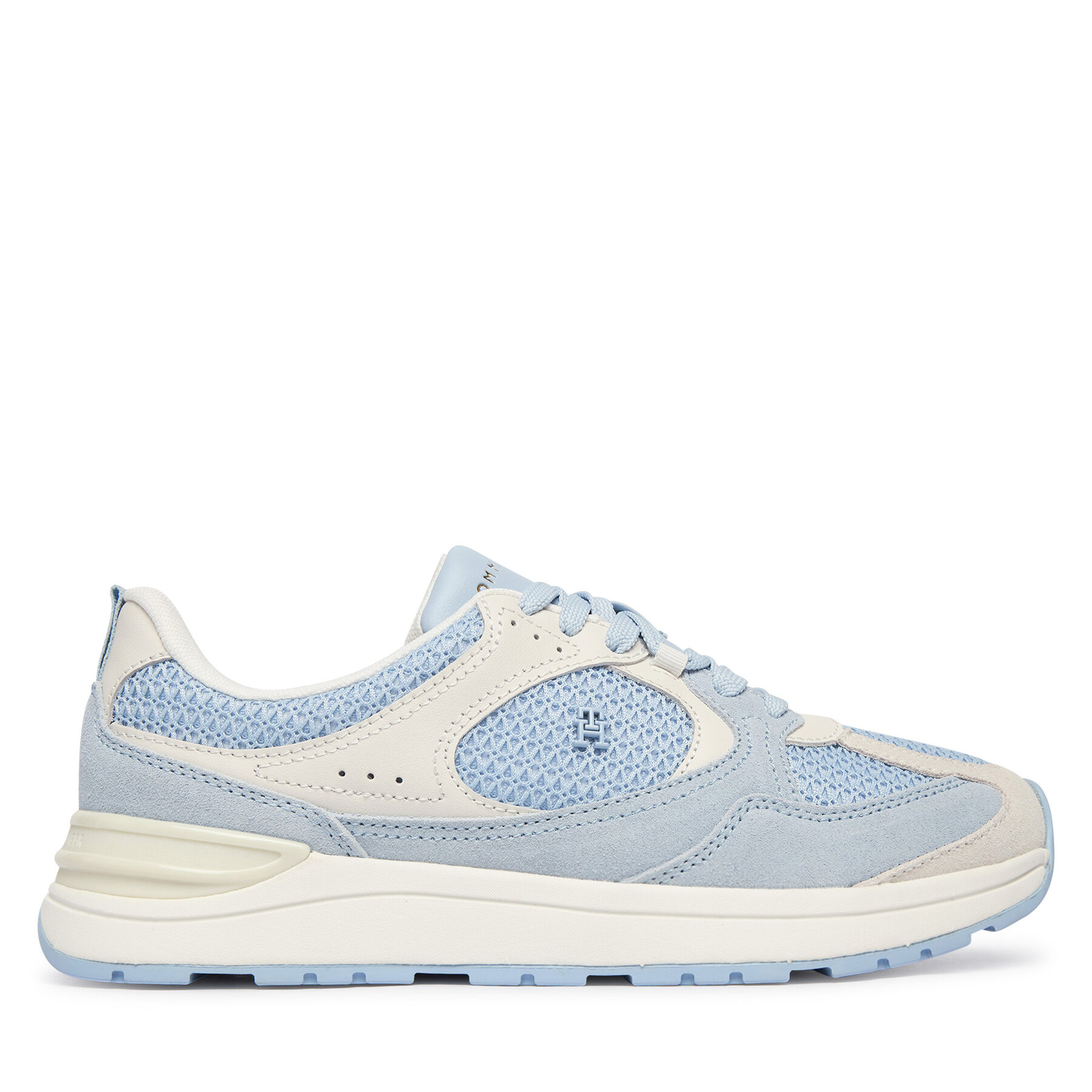 Sneakers Tommy Hilfiger Th Mix Material Runner FW0FW09306 Albastru