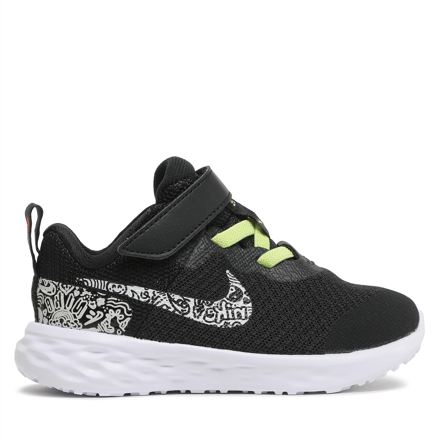 Snīkeri Nike Revolution 6 Nn Jp DV3183 001 Melns