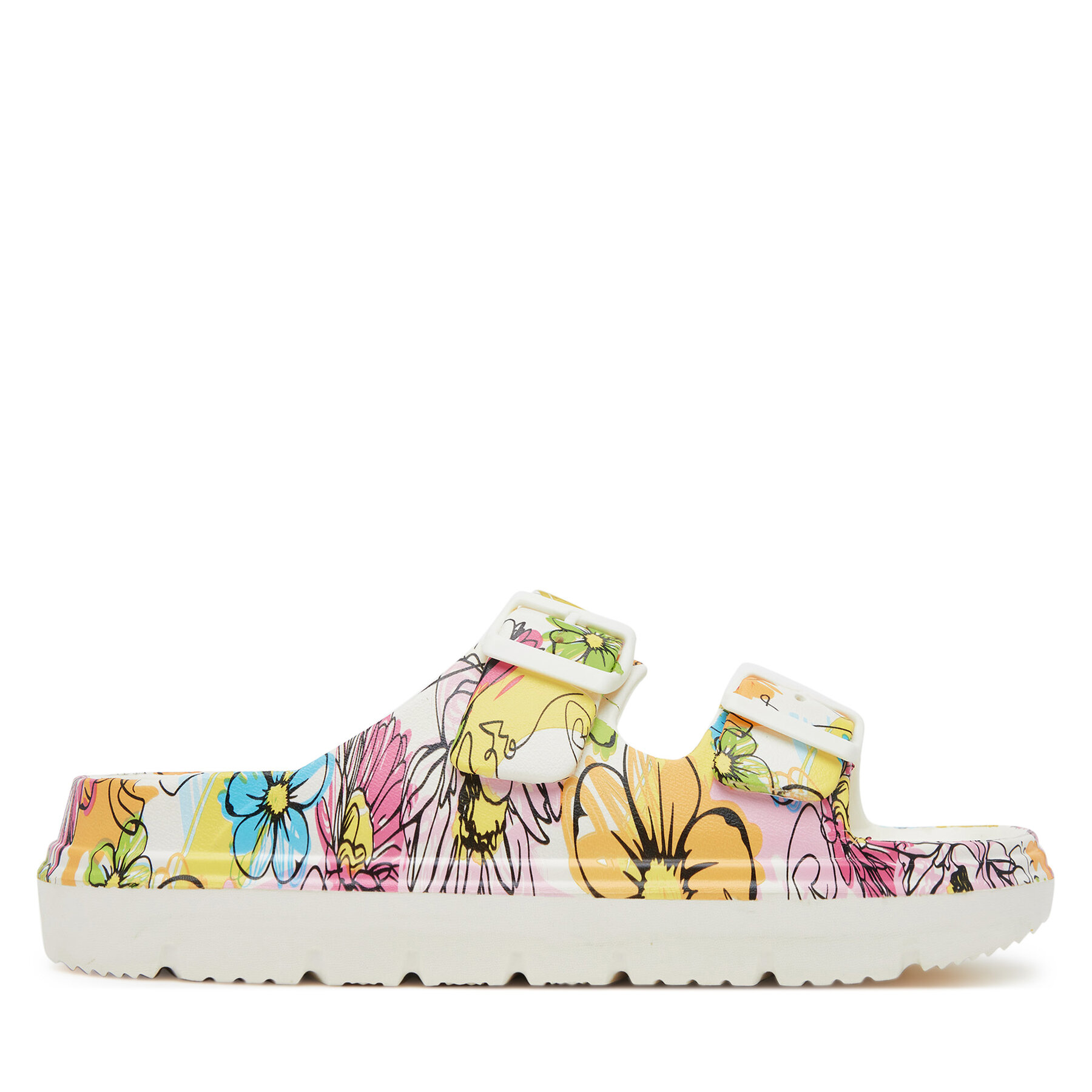 Laura Vita Mujer Chanclas, Talla : 37, De color, Nuon 17
