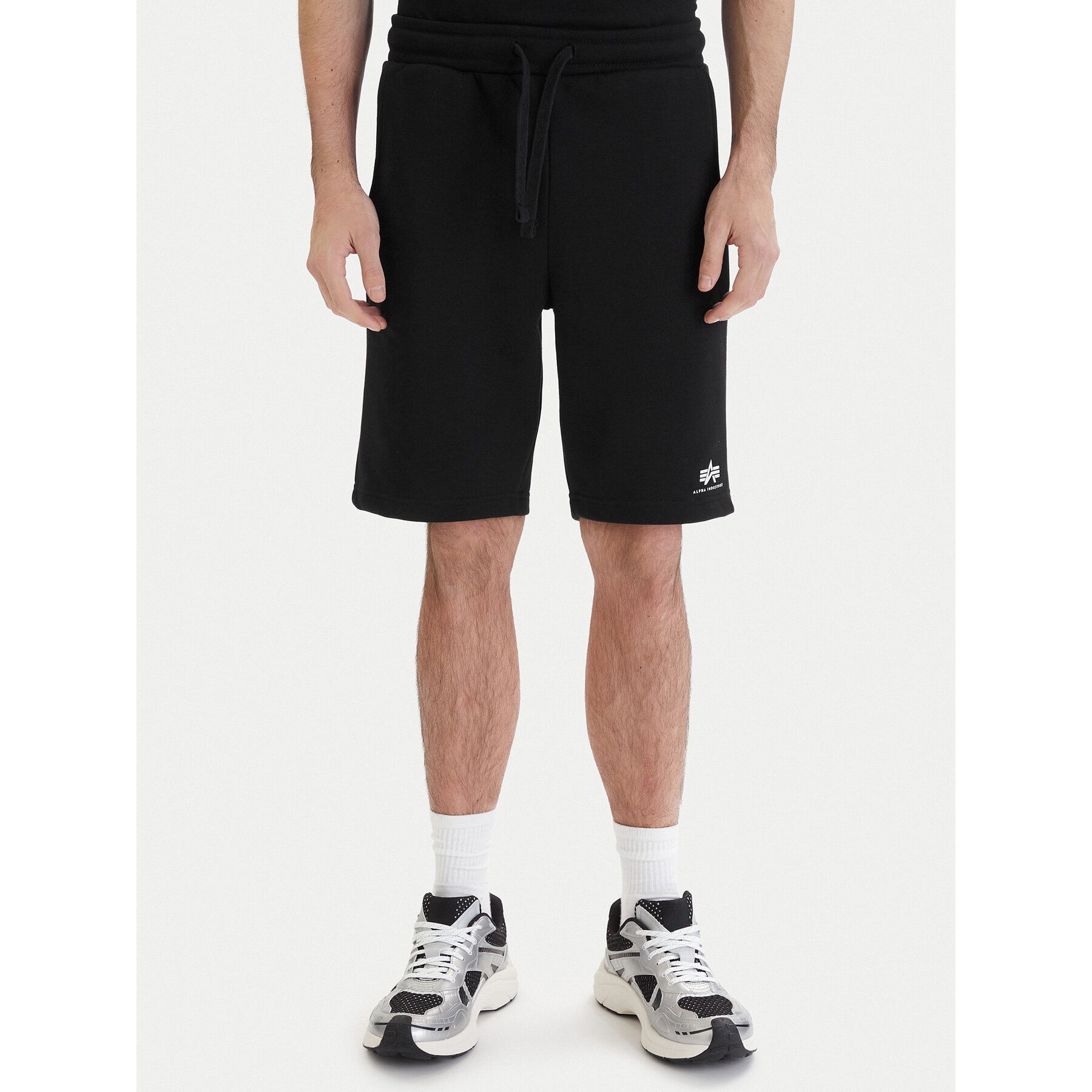 Alpha Industries Sportshorts Basic 156367 Schwarz Regular Fit